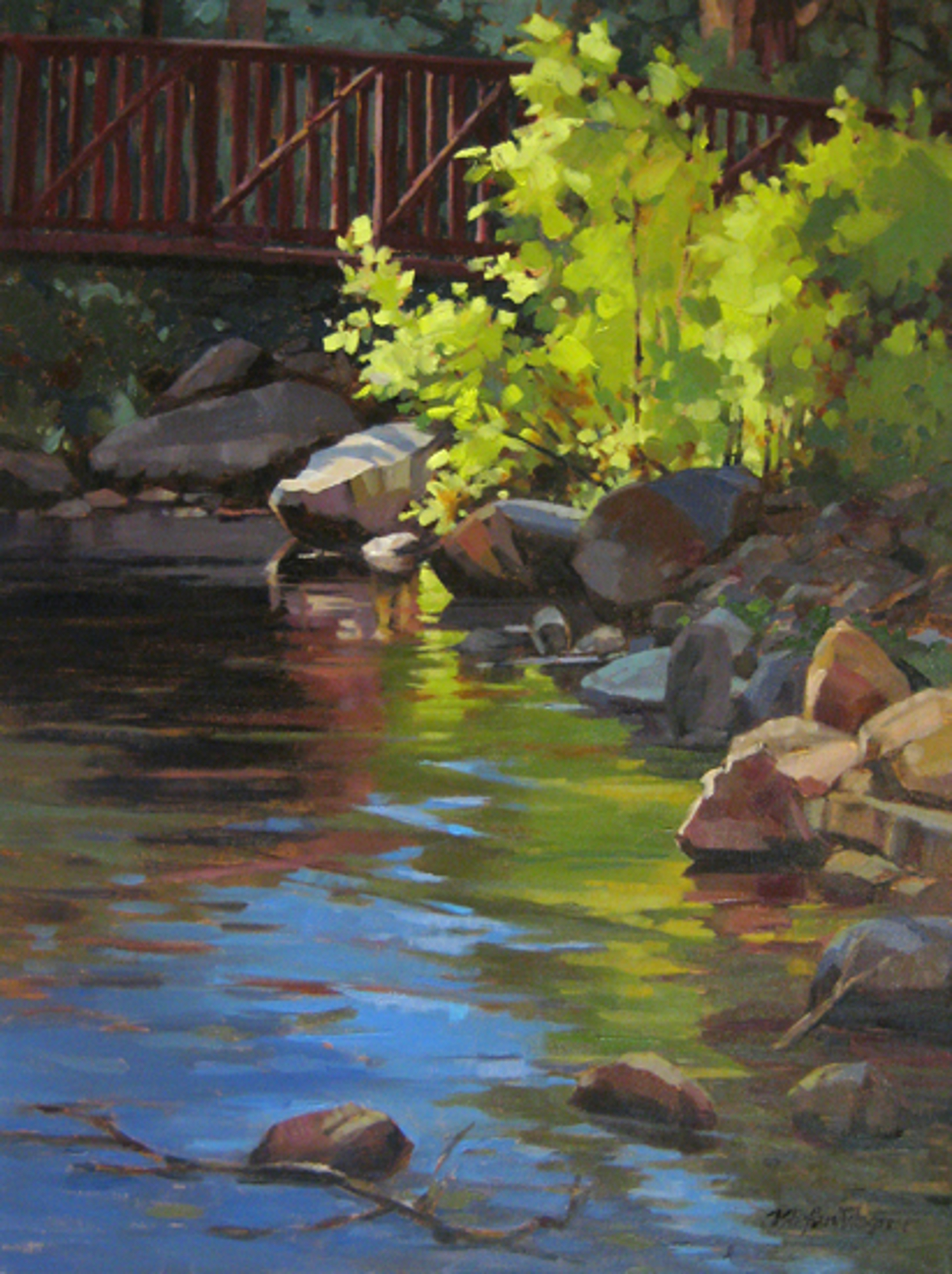 Parker Mill Creek #3 by Jill Stefani Wagner PSA-MP IAPS/MC