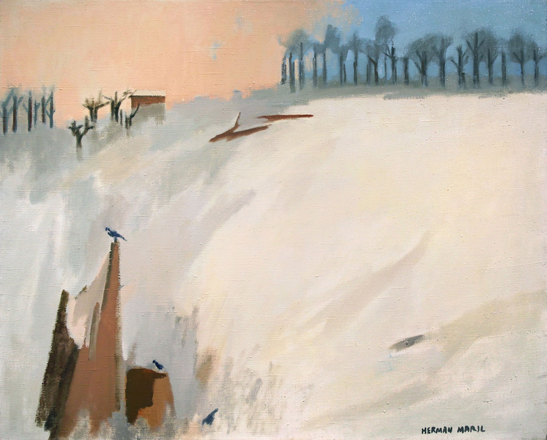 Winter by Herman Maril