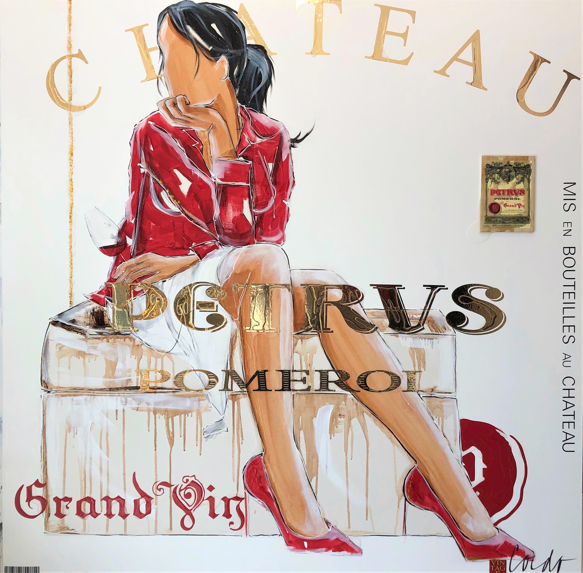 High Heels and Chardonnay 17H02 by Vincent Cordo
