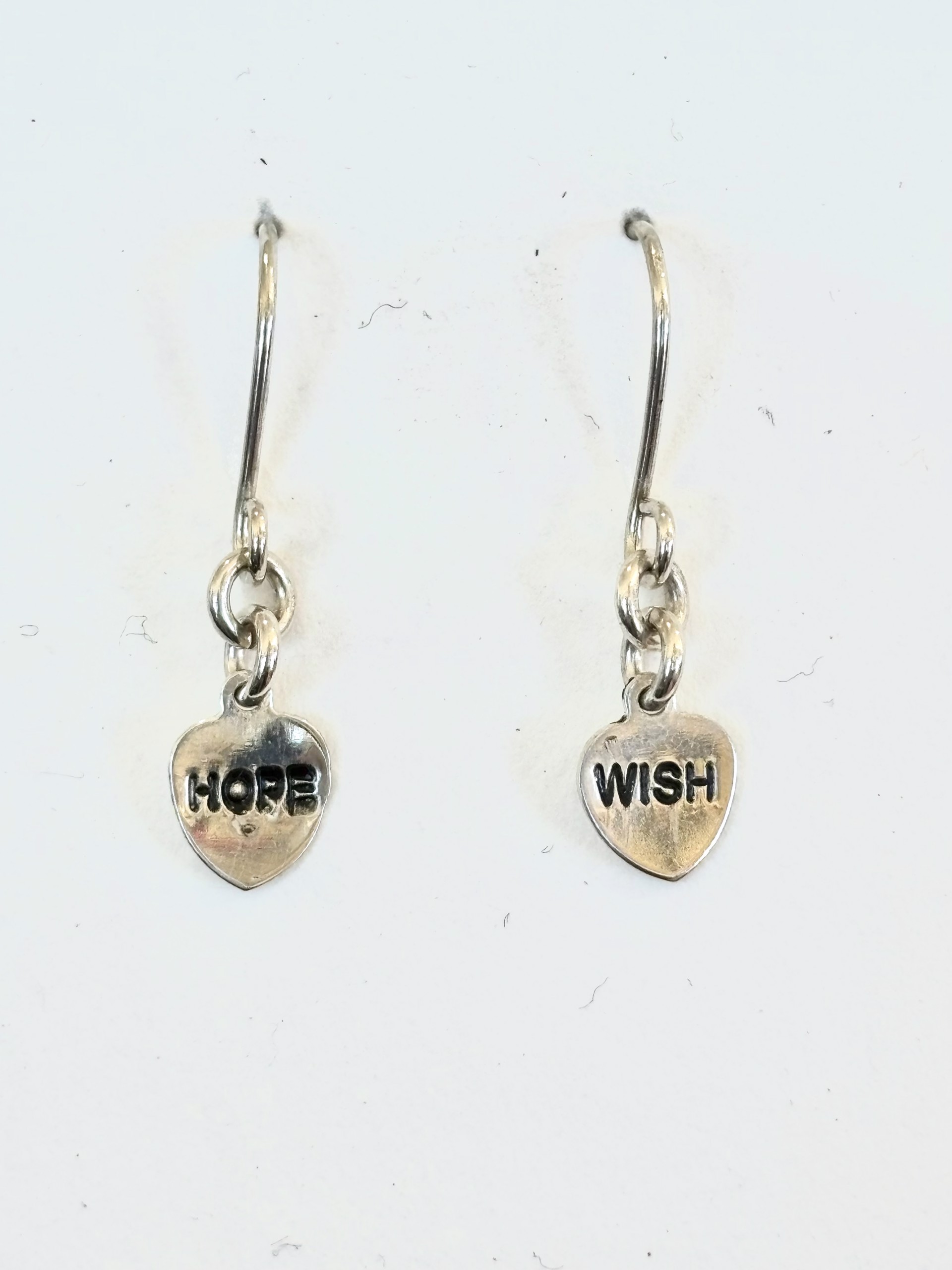 Hope Wish Mantra Earrings by Emelie Hebert