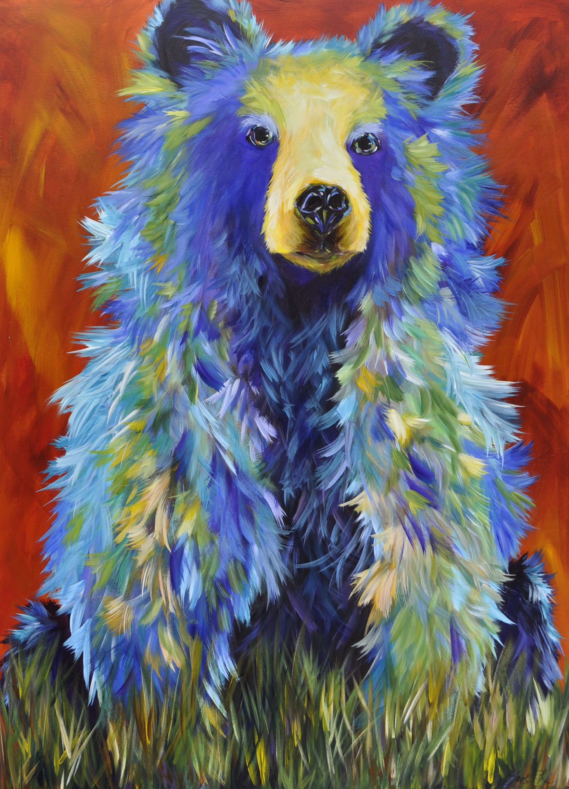 Great Grizz (SOLD) by LINDA ISRAEL