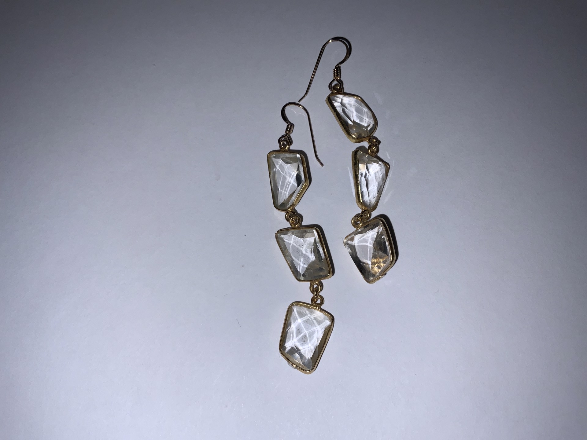 Crystal Link Earrings by Bittersweet Designs