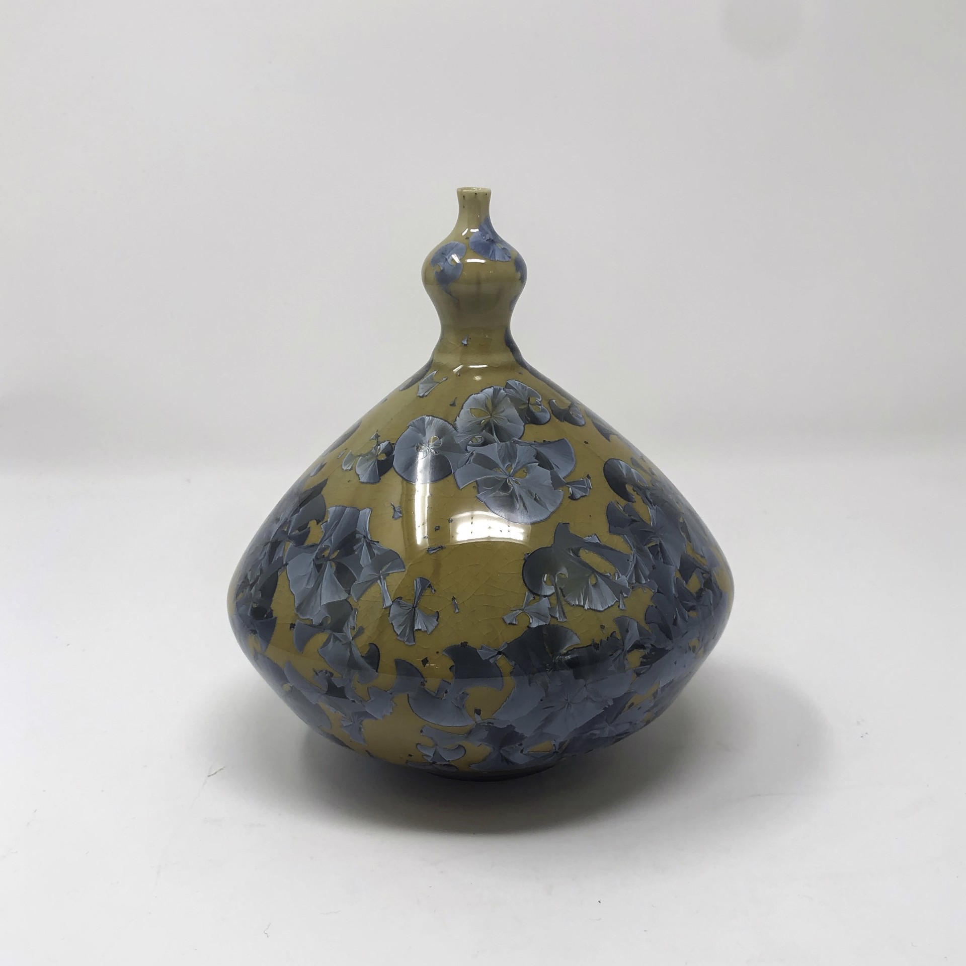 Blue Sand Vase II by Jim Keffer