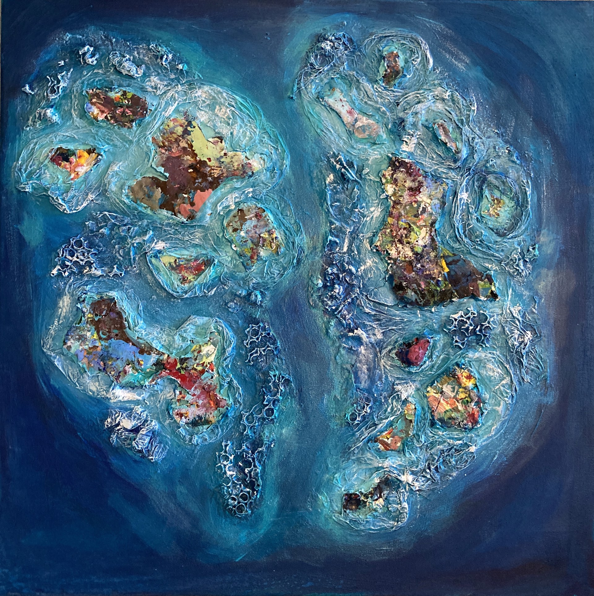 Tiny Islands II by Laura Mychal