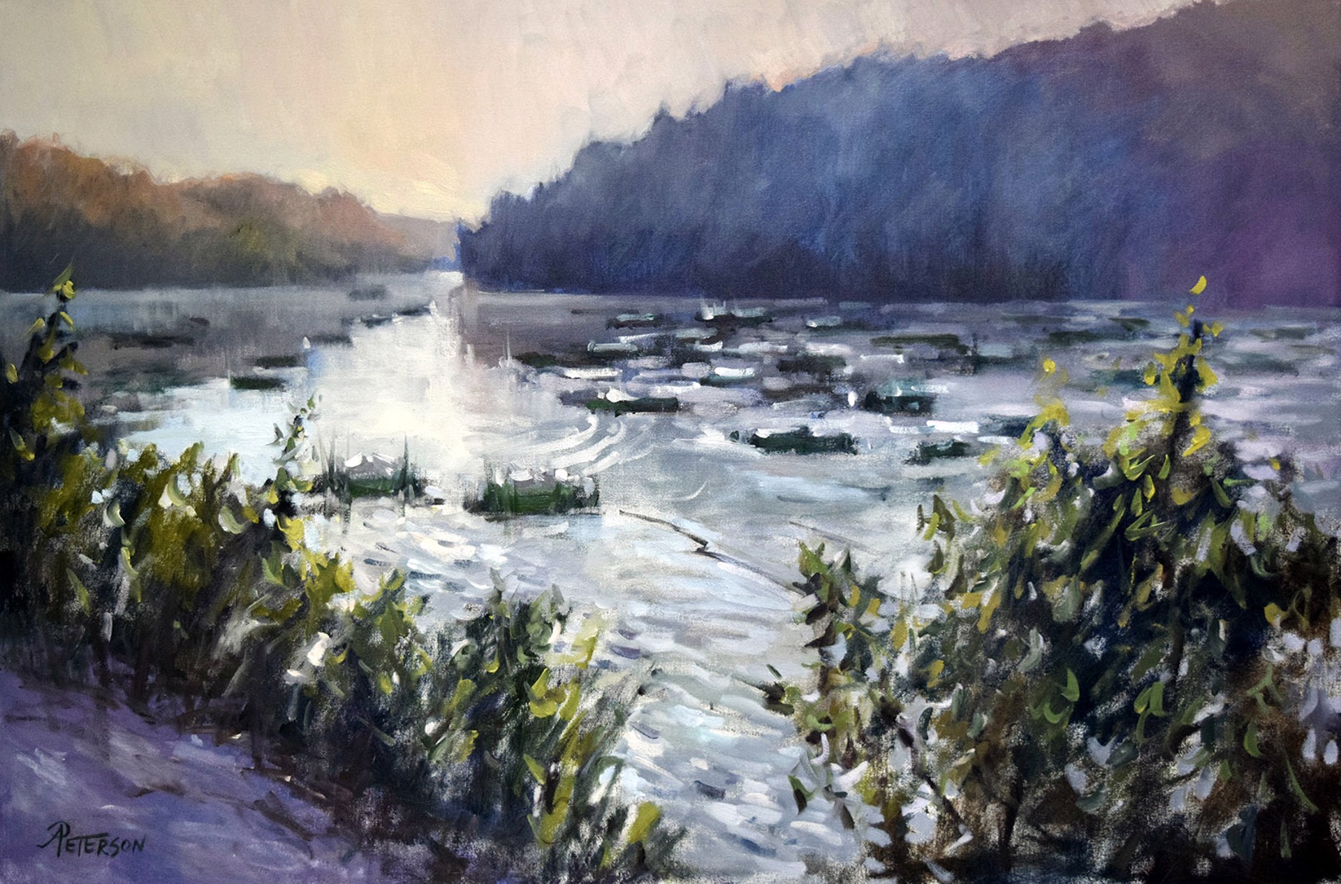 Dawn Watch, Cahaba River by Amy R. Peterson