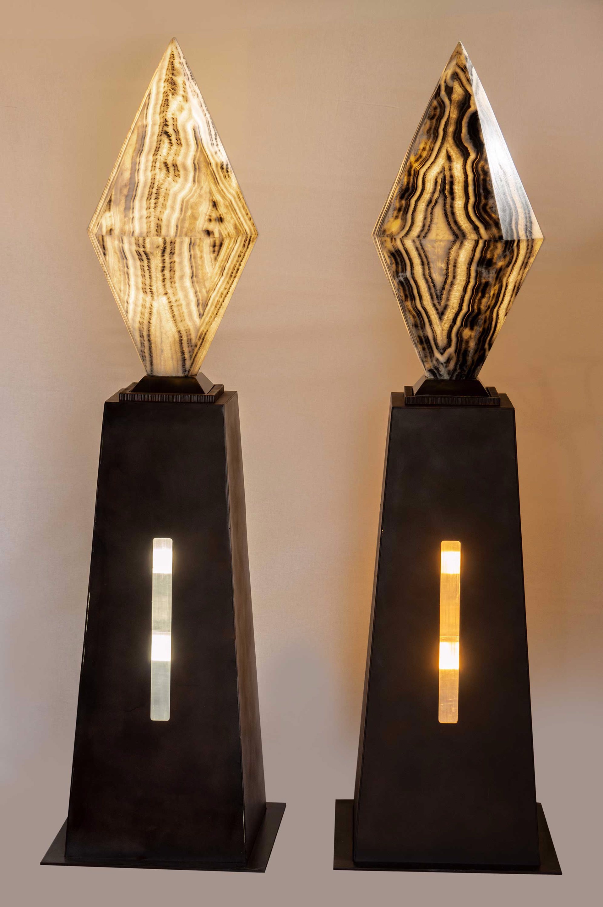 Diamond Lamp by Jim Vilona