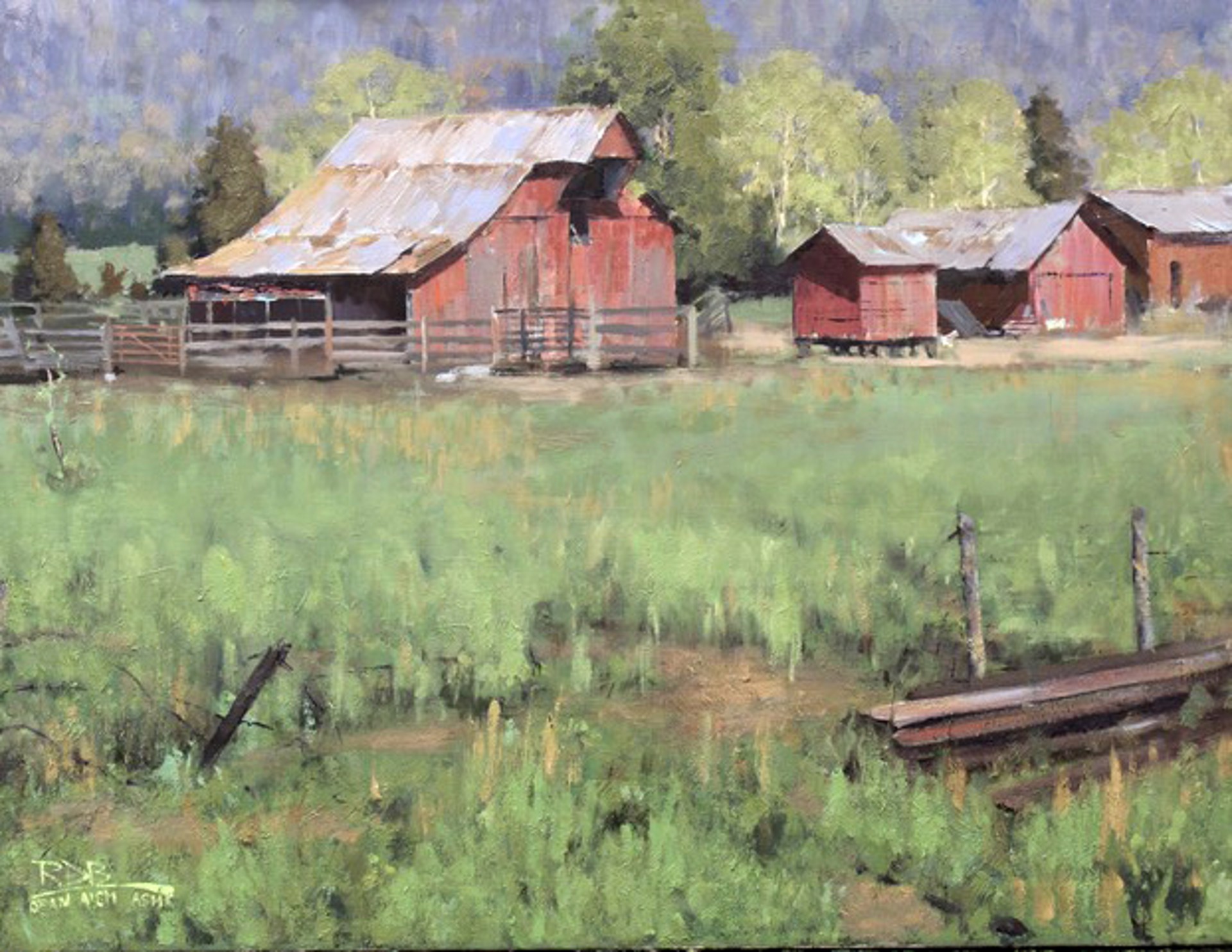 Red Barn Obsession by Roger Dale Brown