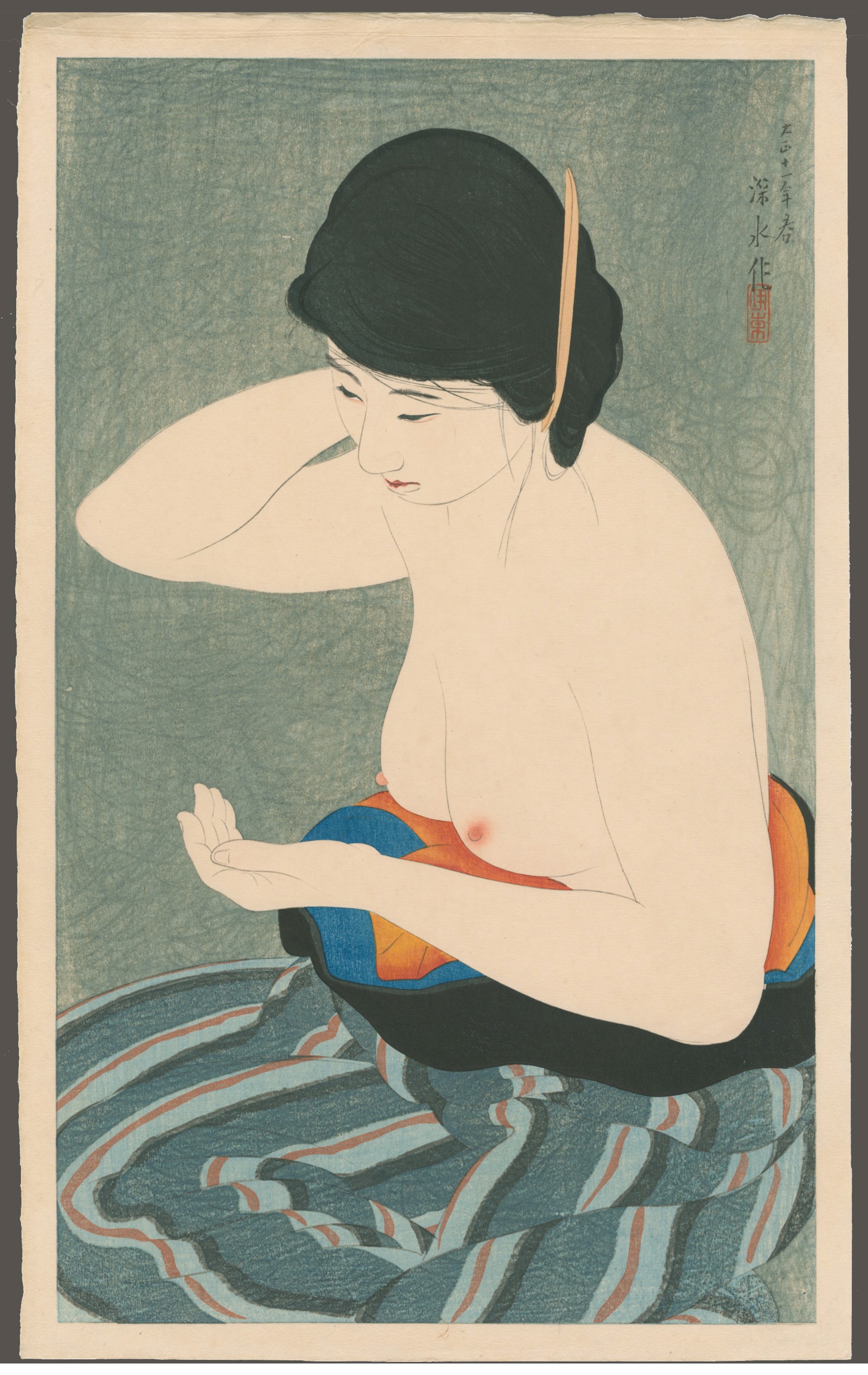Make-up  15/200 New 12 Images of Beauties by Shinsui