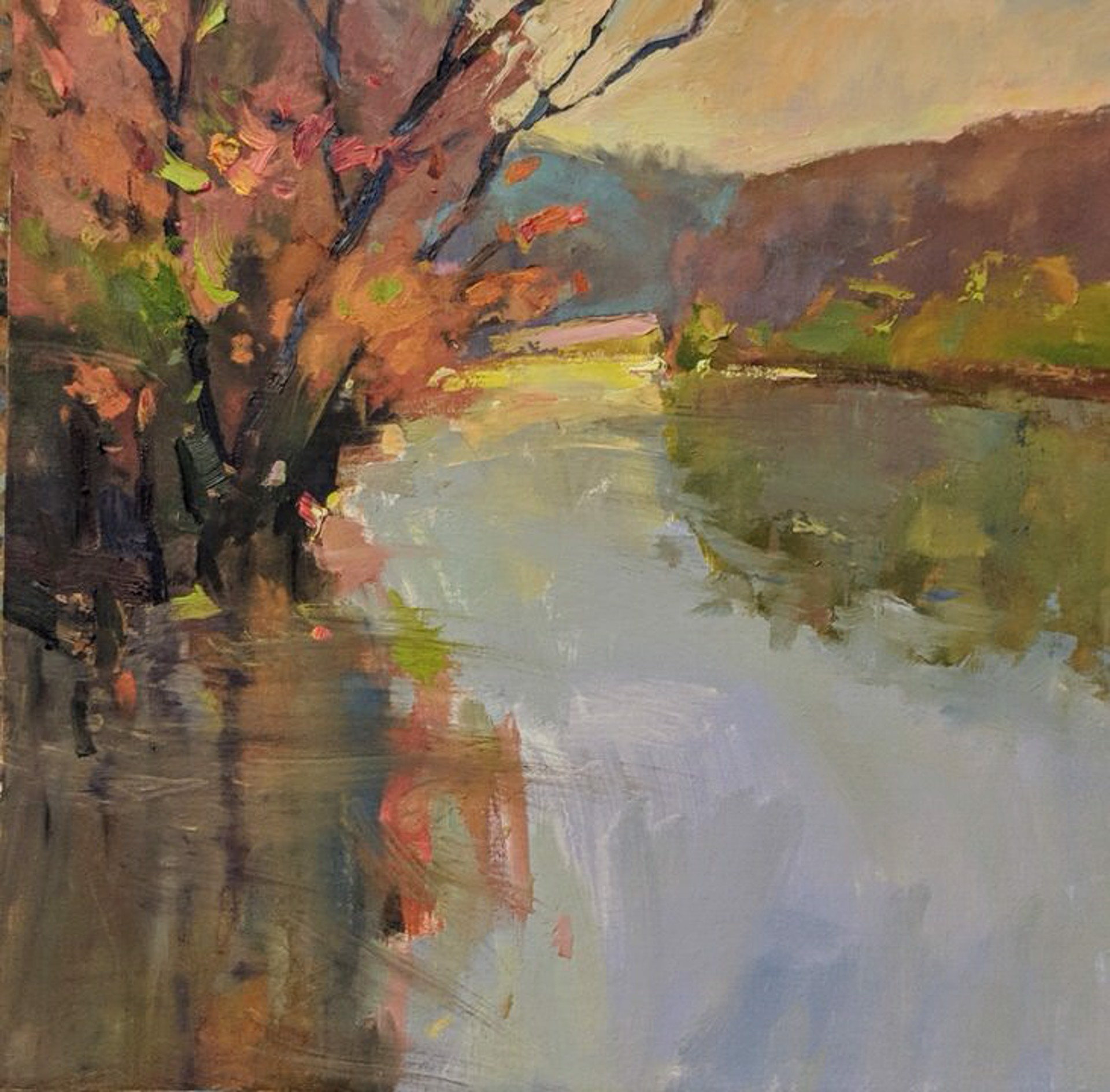 Early Spring on the River by Millie Gosch