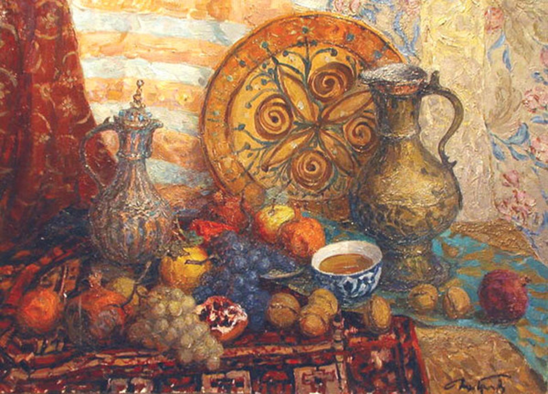Still Life with Jars by Mikhail Grachev
