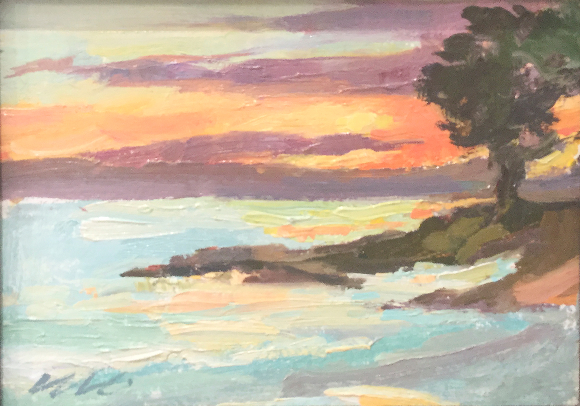 Sunset 1st Beach by Eli Cedrone