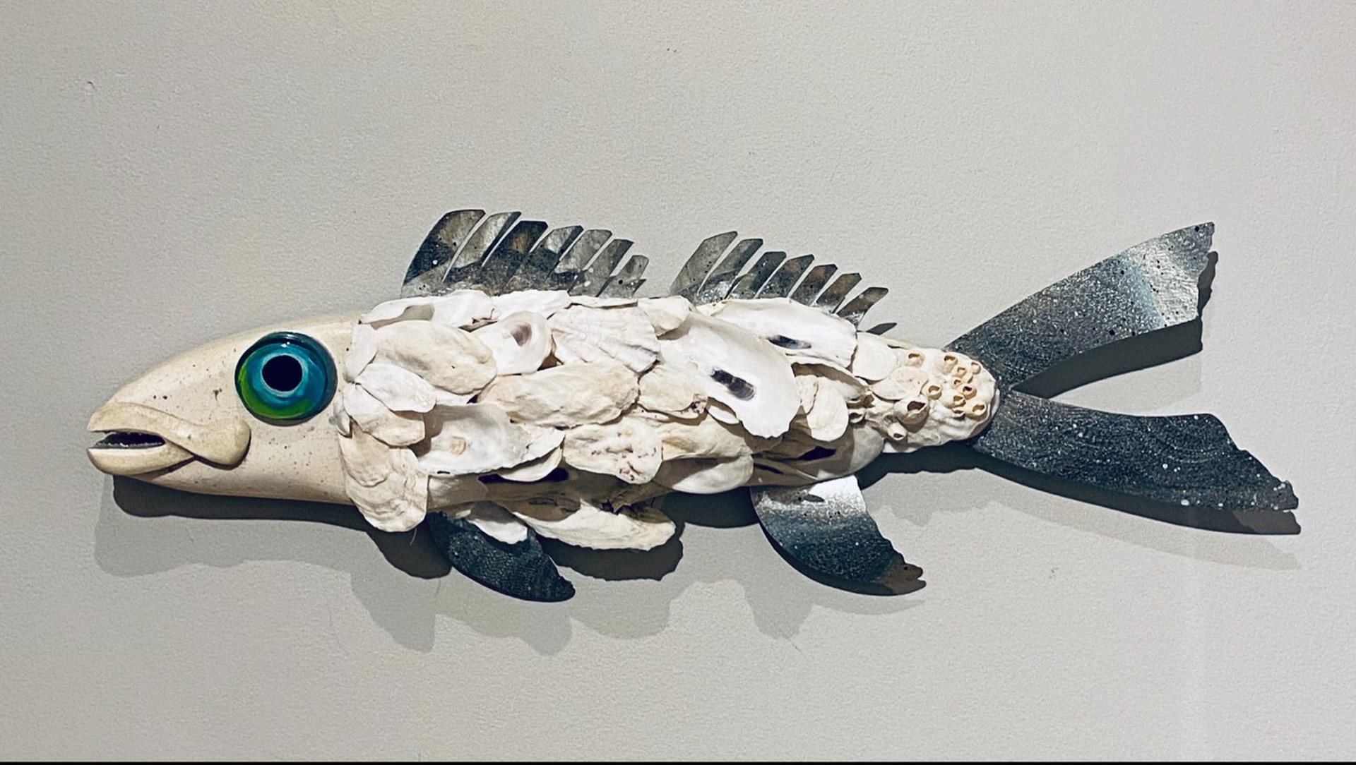 JW23-102 "Rockefeller" Oyster Fish by Jo Watson