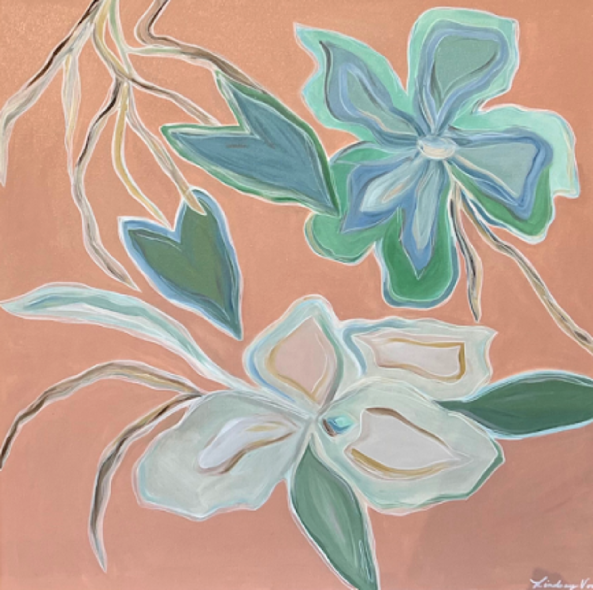 Orchid Daze II by Lindsay Von