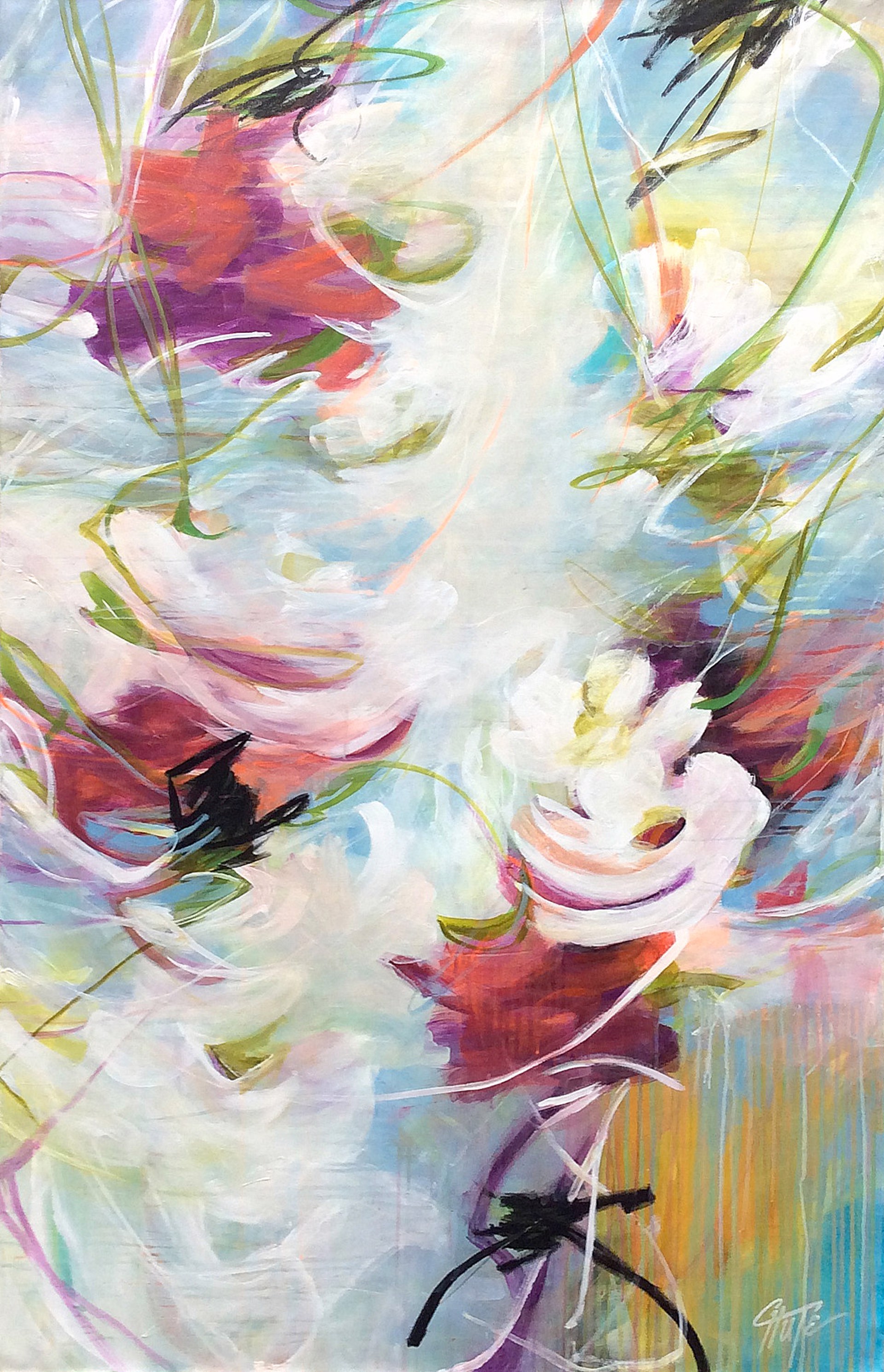 "Floral Elements" by Patricia Chute