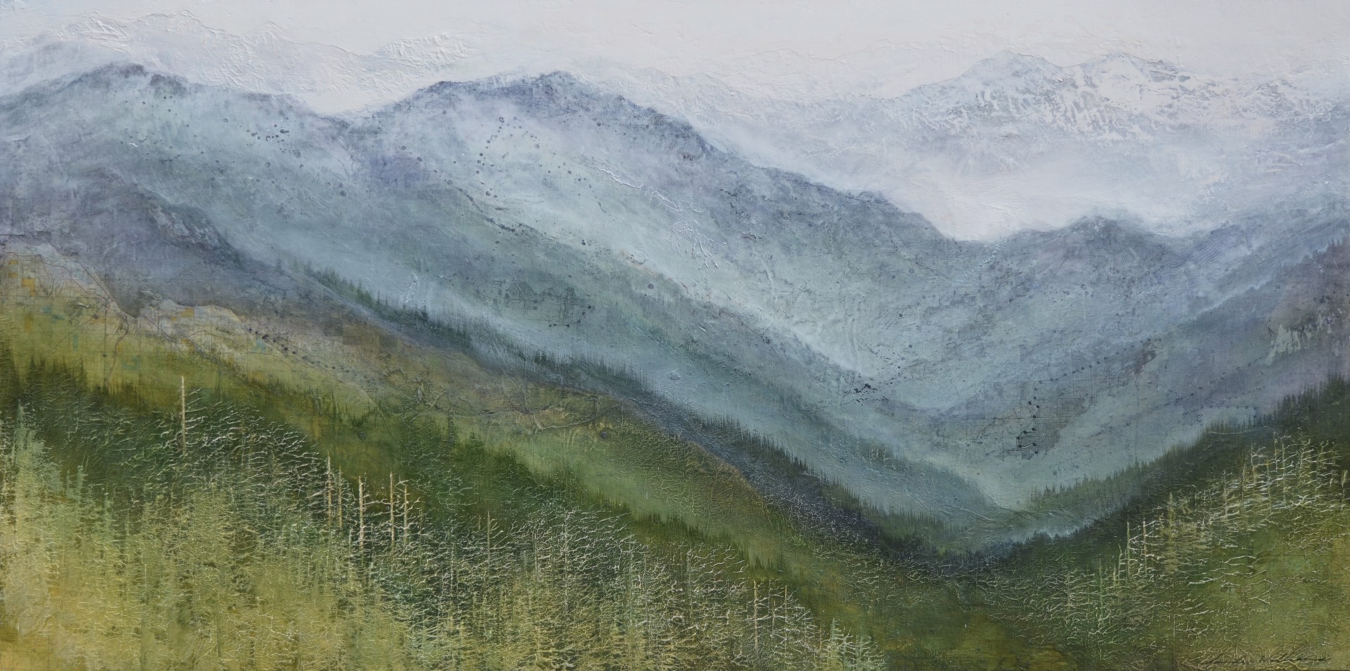 Into the Mountains II by Jennifer Williams