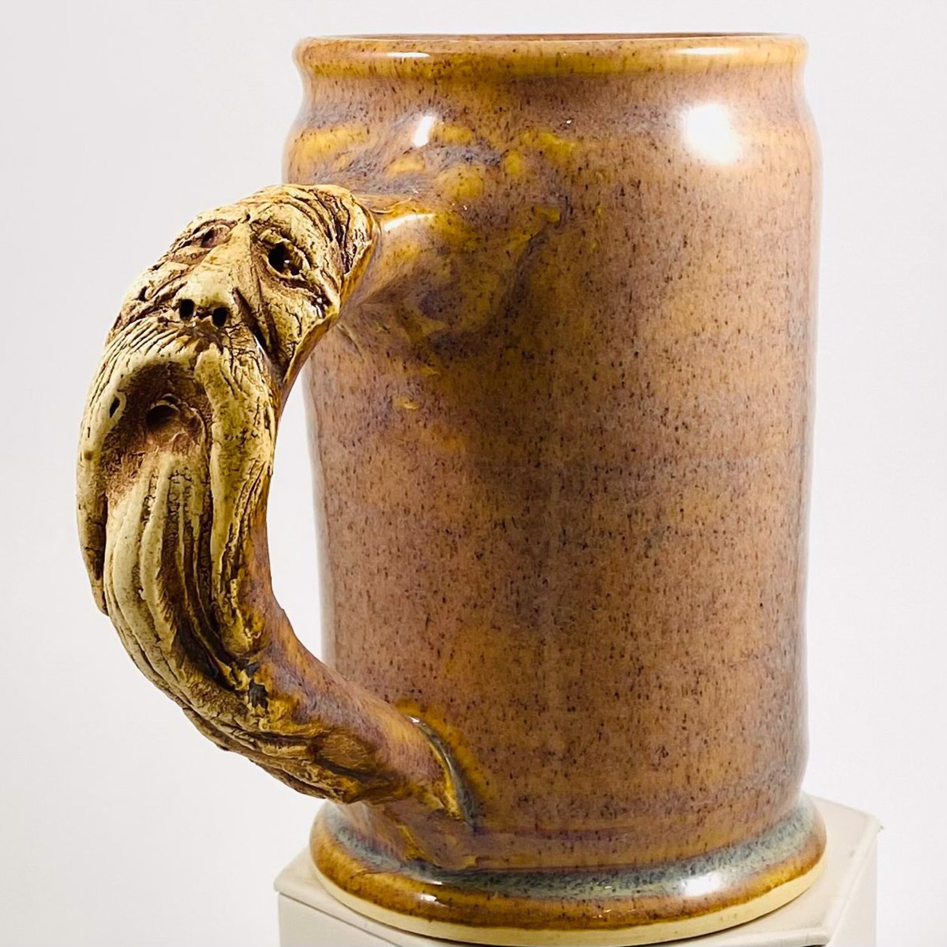 #37 Old Man Handle Mug by Kate Krause | Dare/Sandpiper Gallery