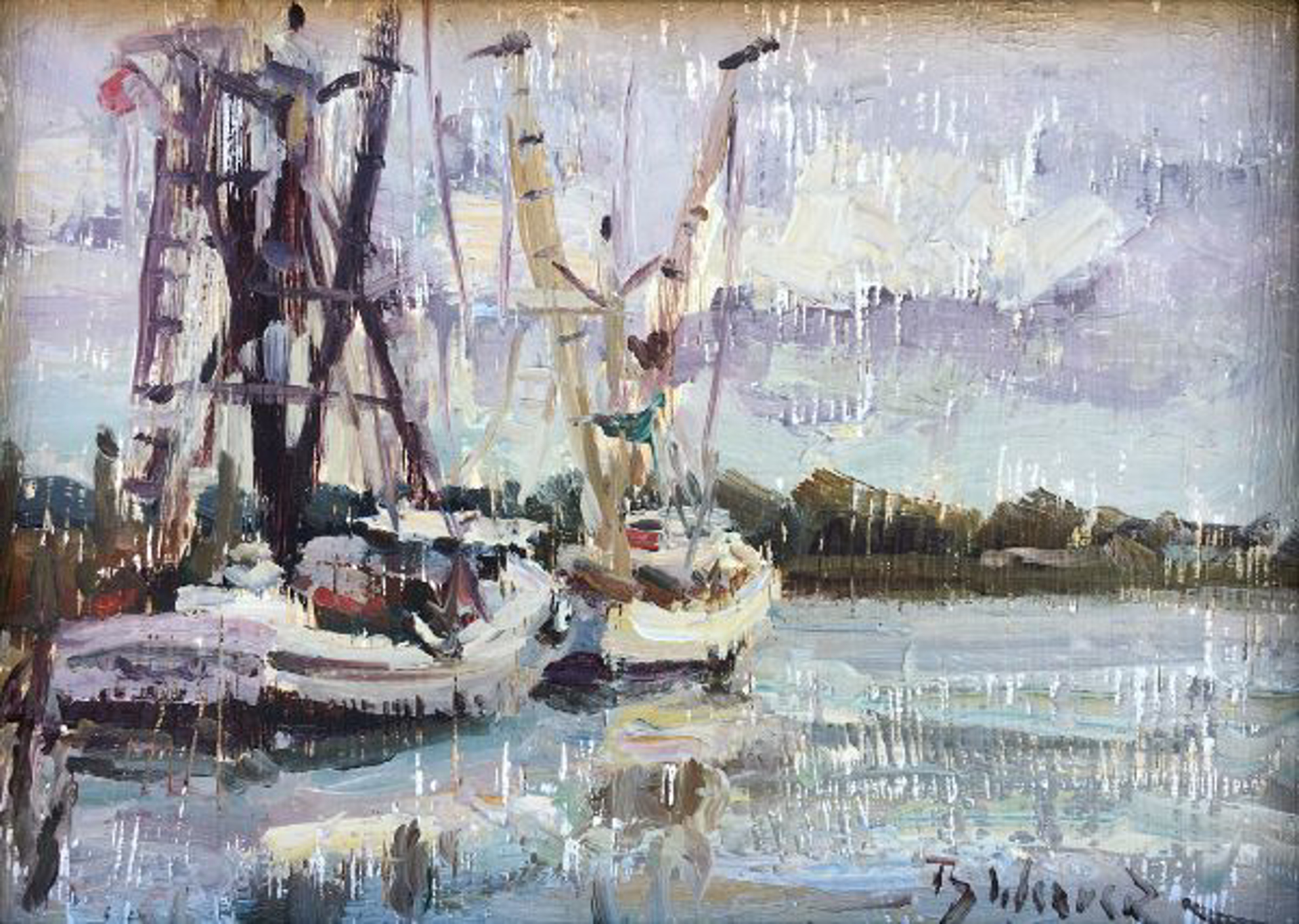Charleston Boats by Brett Weaver