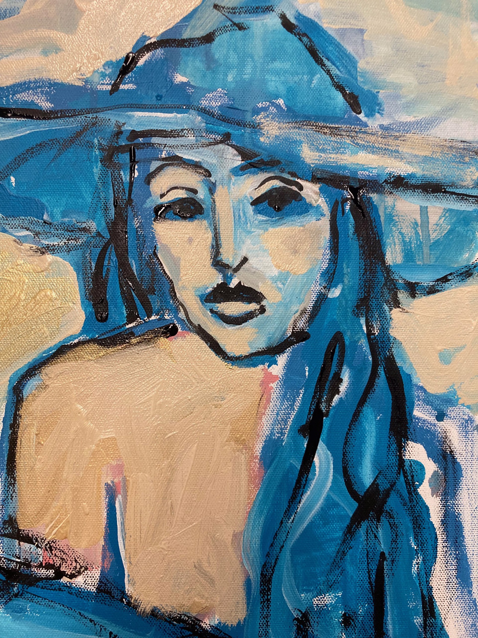 Blue Girl by Brad Smith