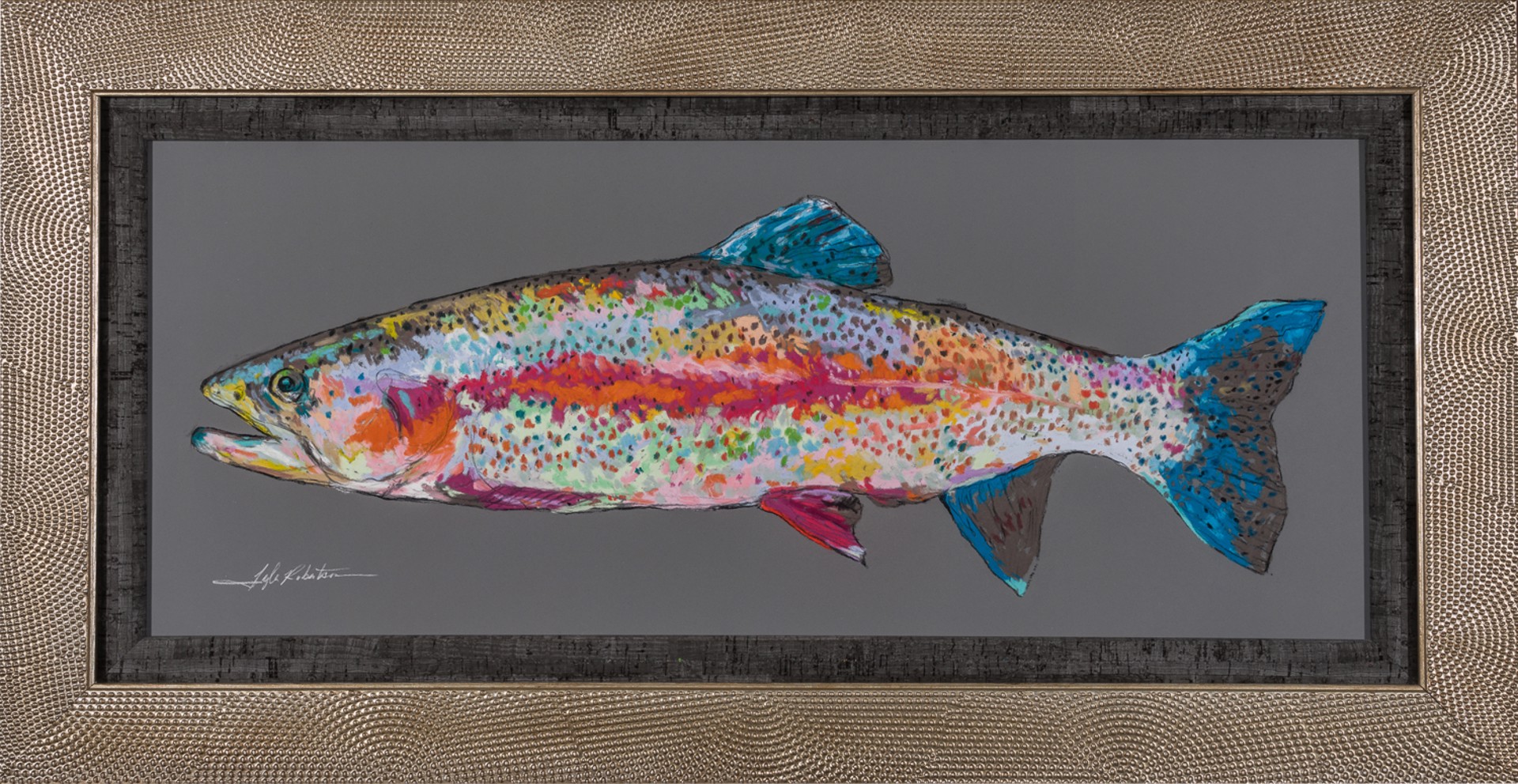 ‘RAINBOW TROUT’ & ‘RED DRUM’ (a pair) by Tyler Robertson