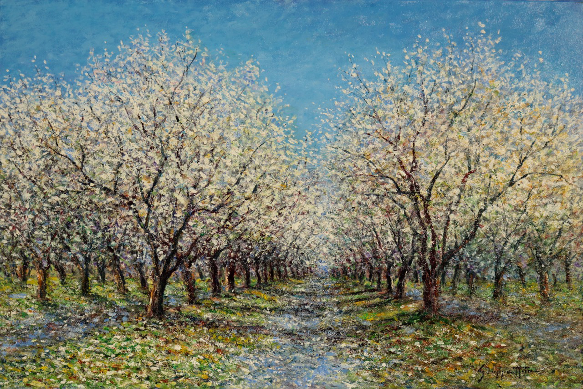 The Almond Grove (AP) by James Scoppettone