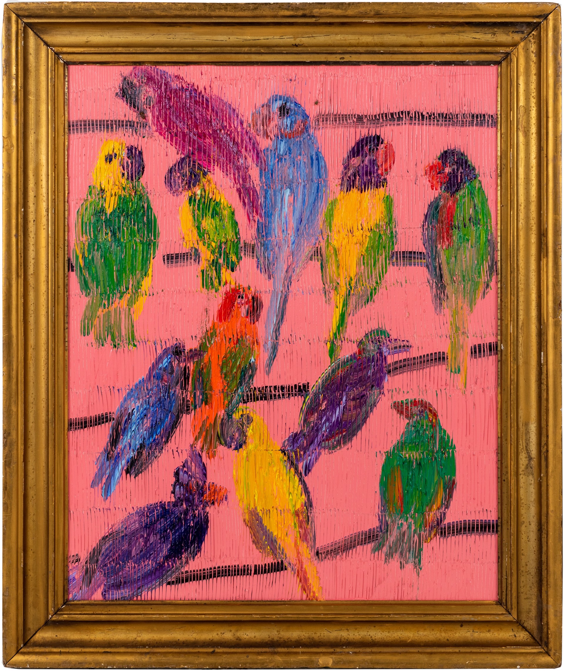 Parrot Medley by Hunt Slonem