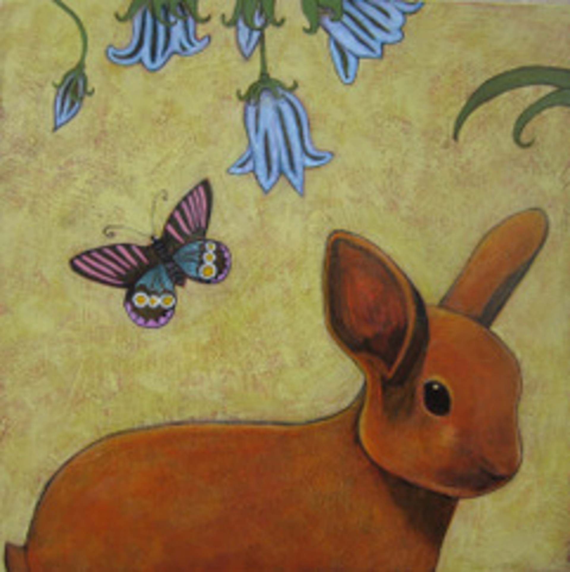 Red Bunny by Phyllis Stapler