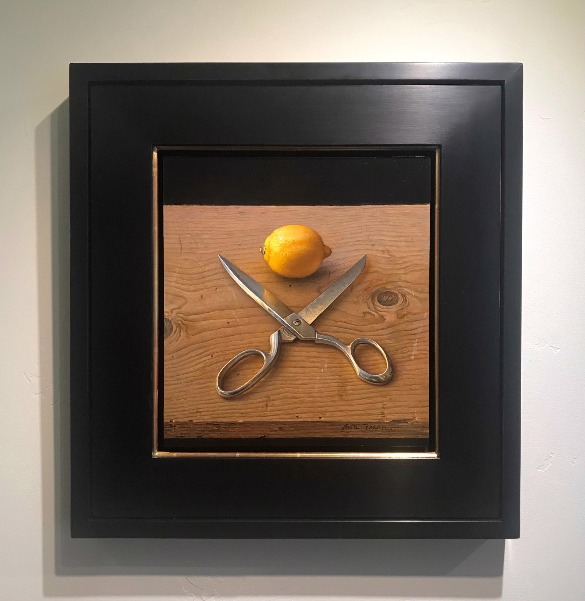 Lemon and Scissors by Scott Fraser
