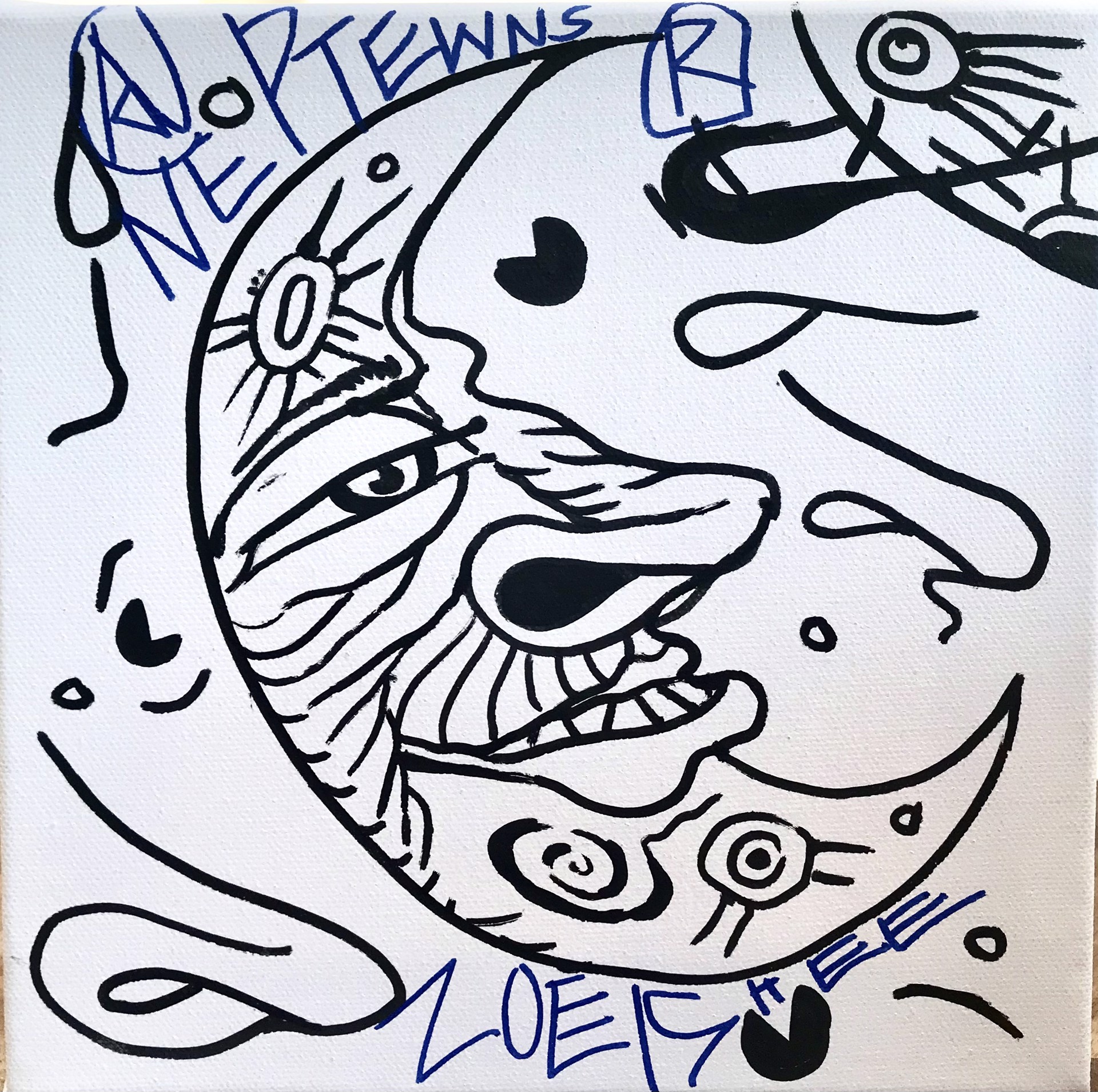 Moon Man II by Zoe Ishee
