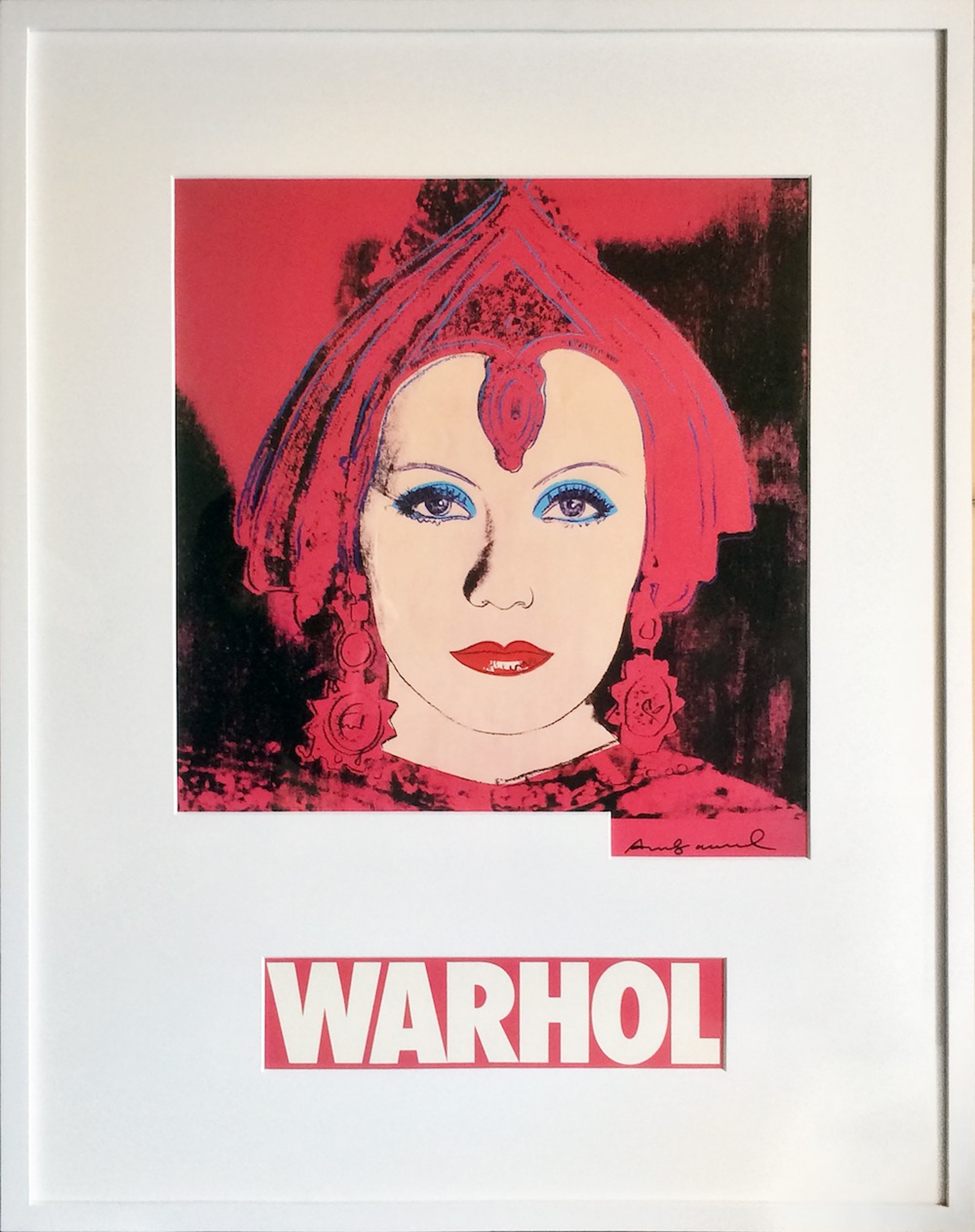 The Star (Greta Garbo as Mata Hari) by Andy Warhol
