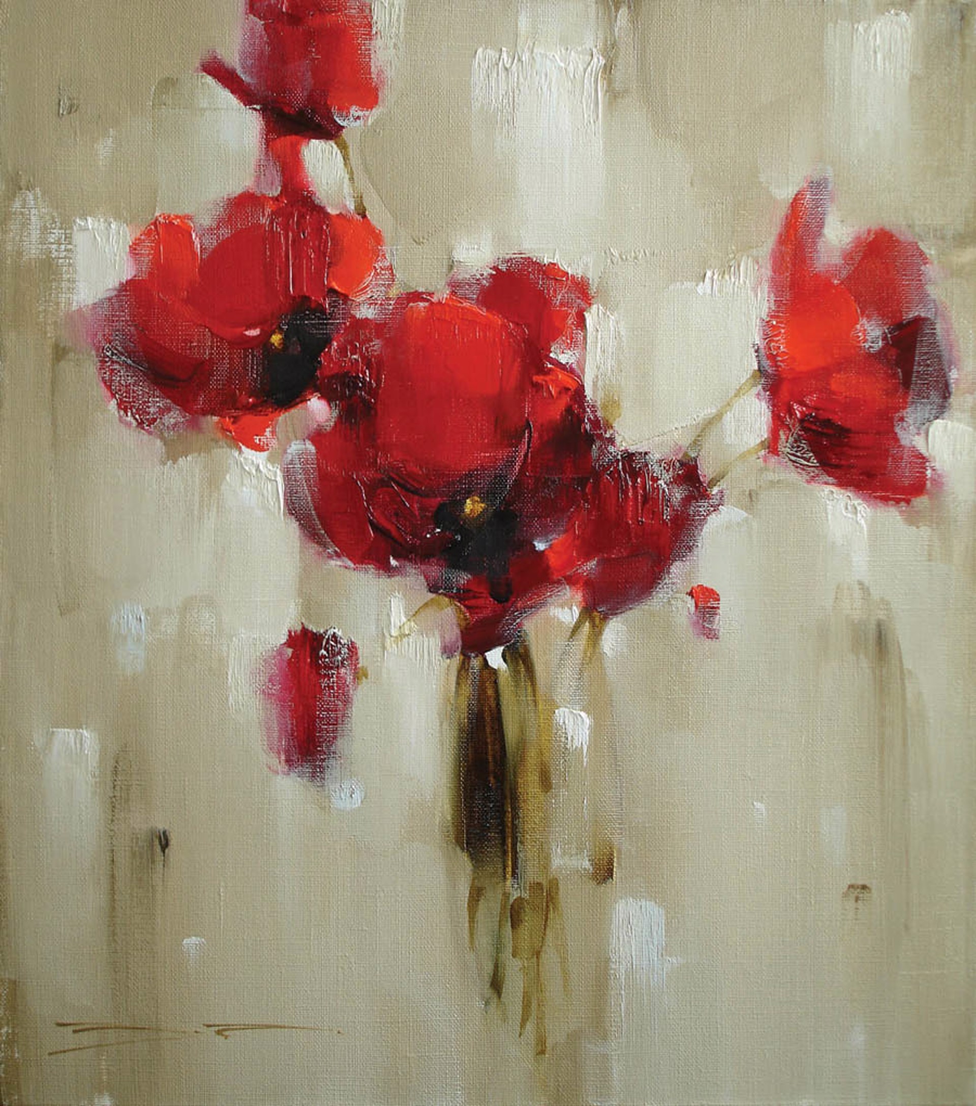 Red Tulips by Dmitri Podobedov