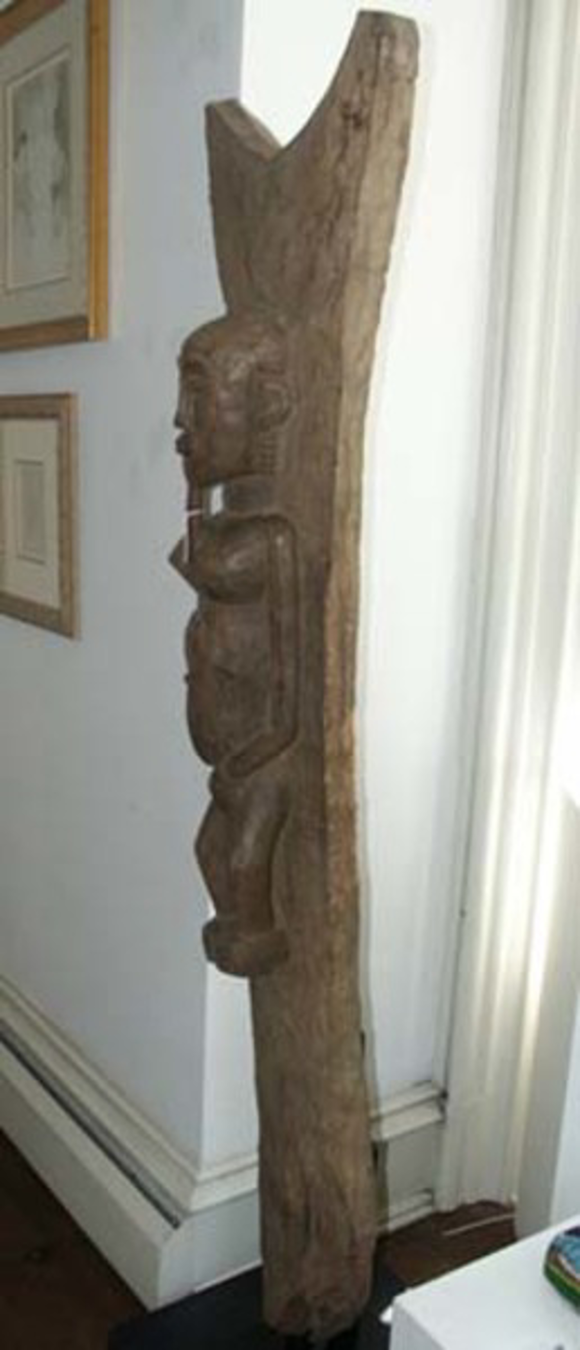 Telem (Dogon), Mali House Post (Female-one of a pair) by African