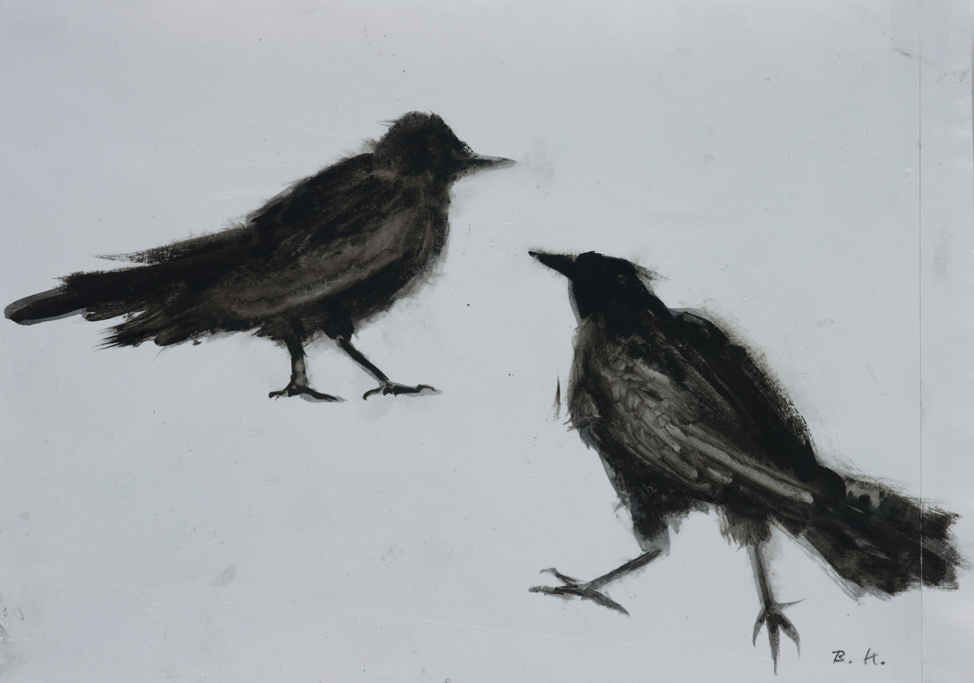 Raven Series by Bernhard Kilchmann