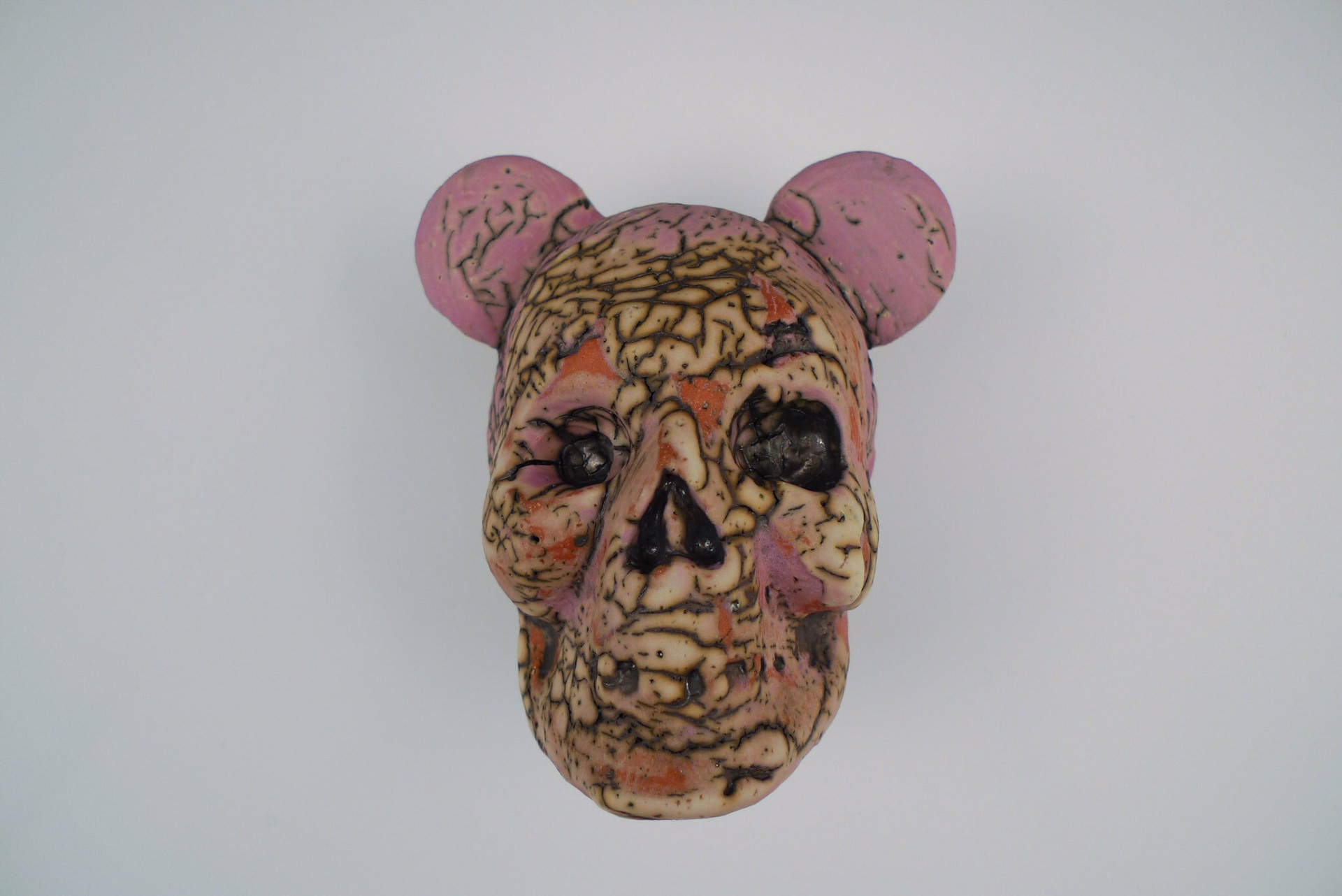 Mouse Skull Wall Piece by Tom Bartel