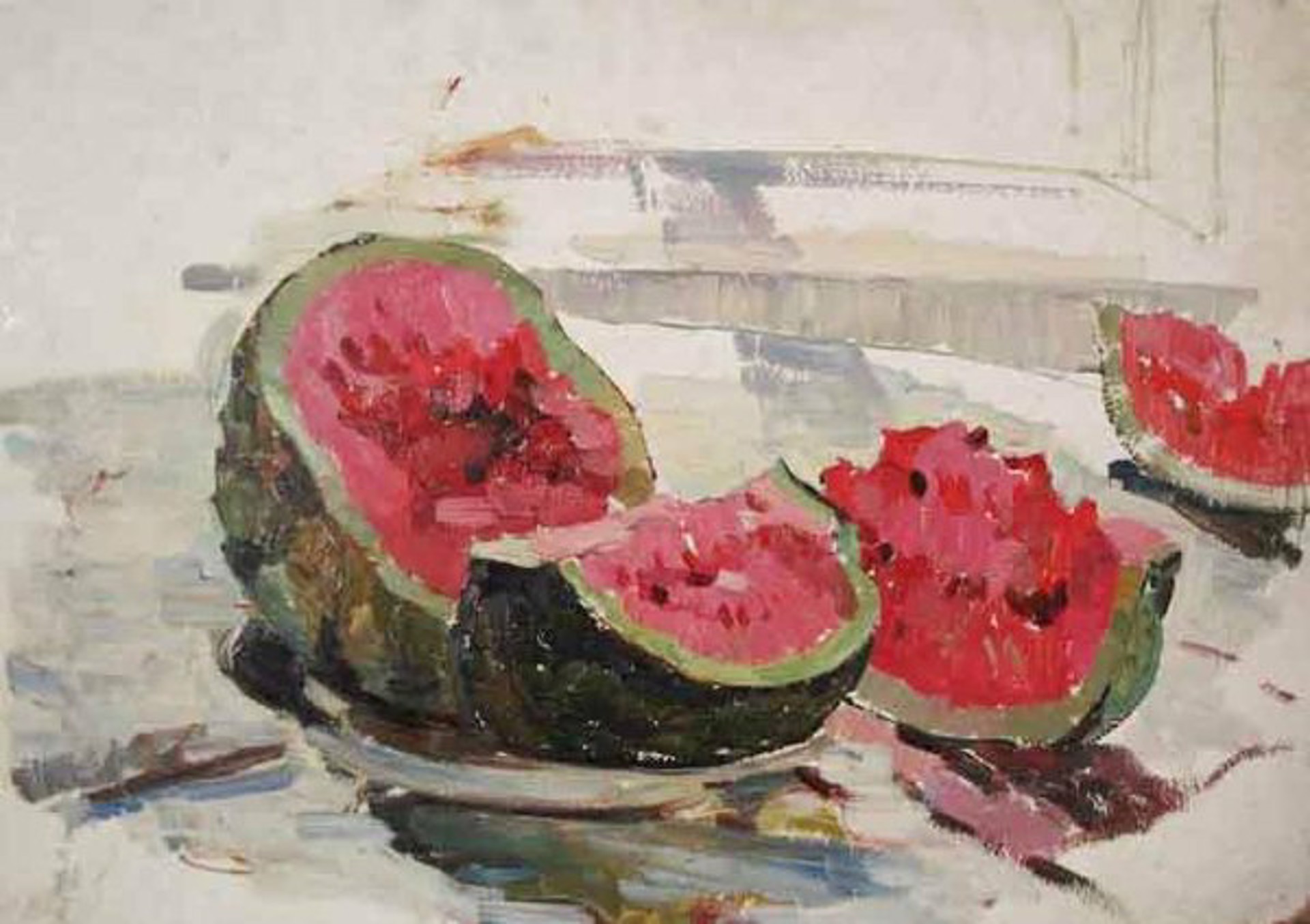 Watermelon by Tatyana Kopnina