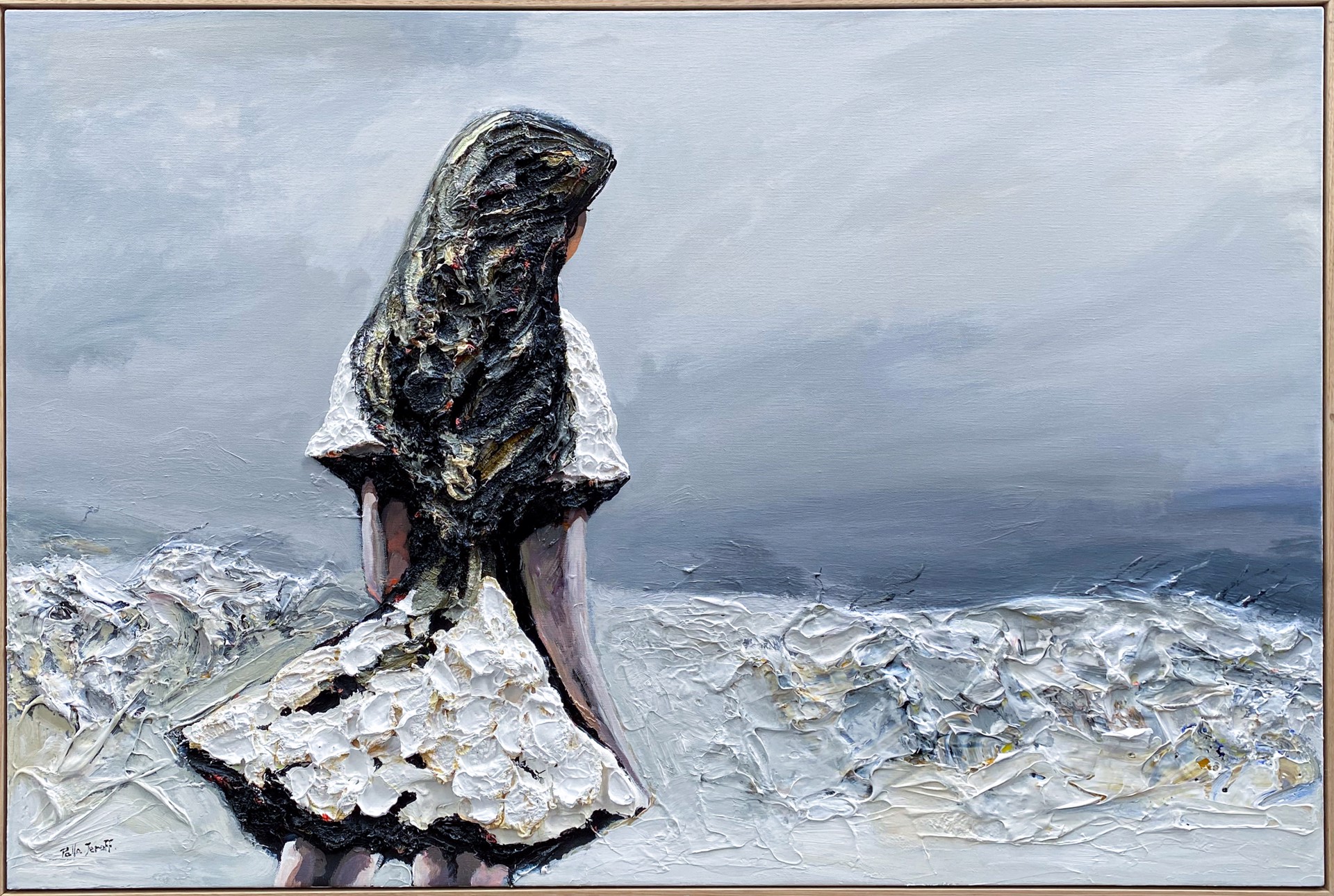 White Desert Girl by Palla Jeroff