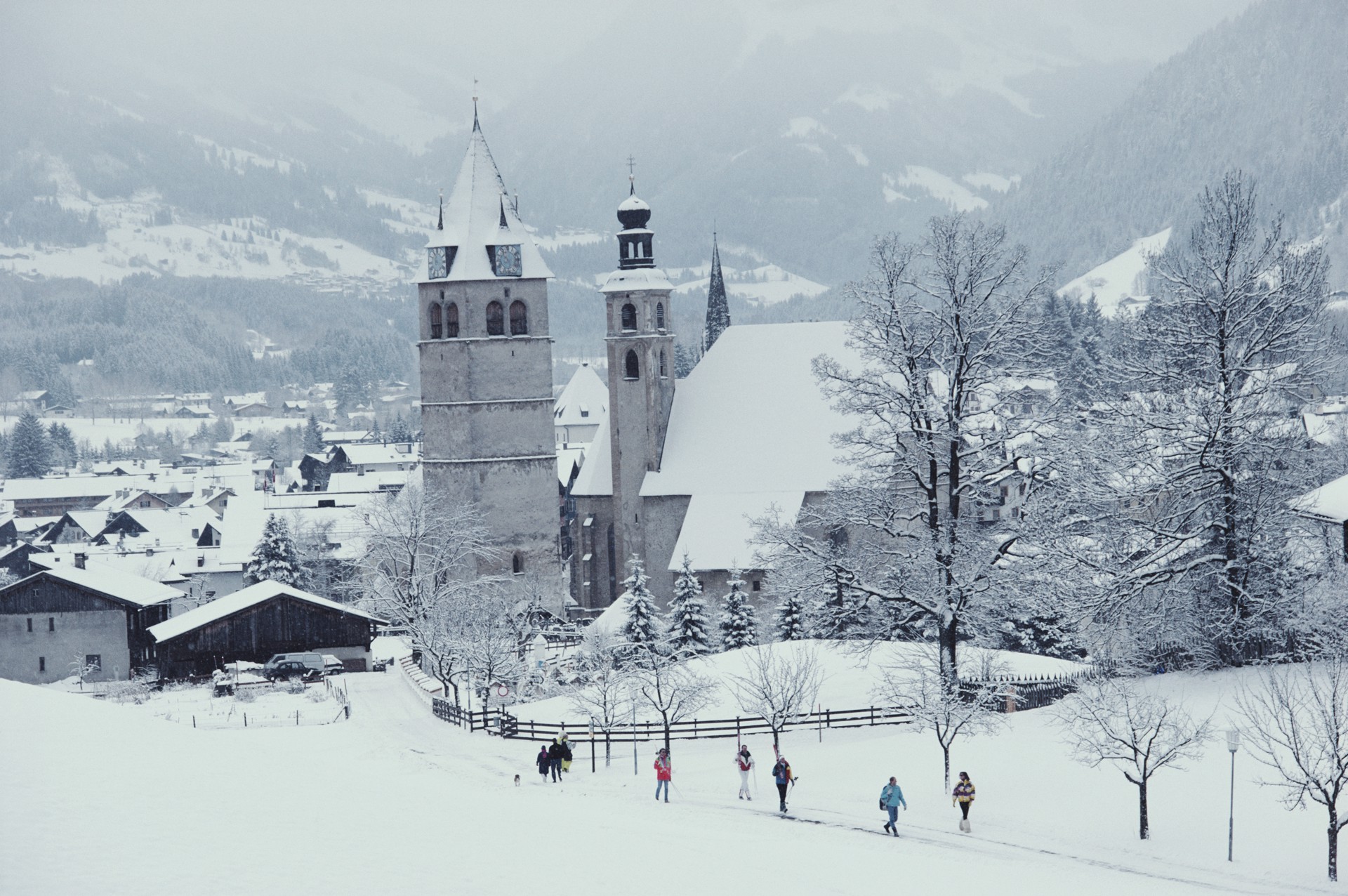 Tyrolean Churches by Slim Aarons