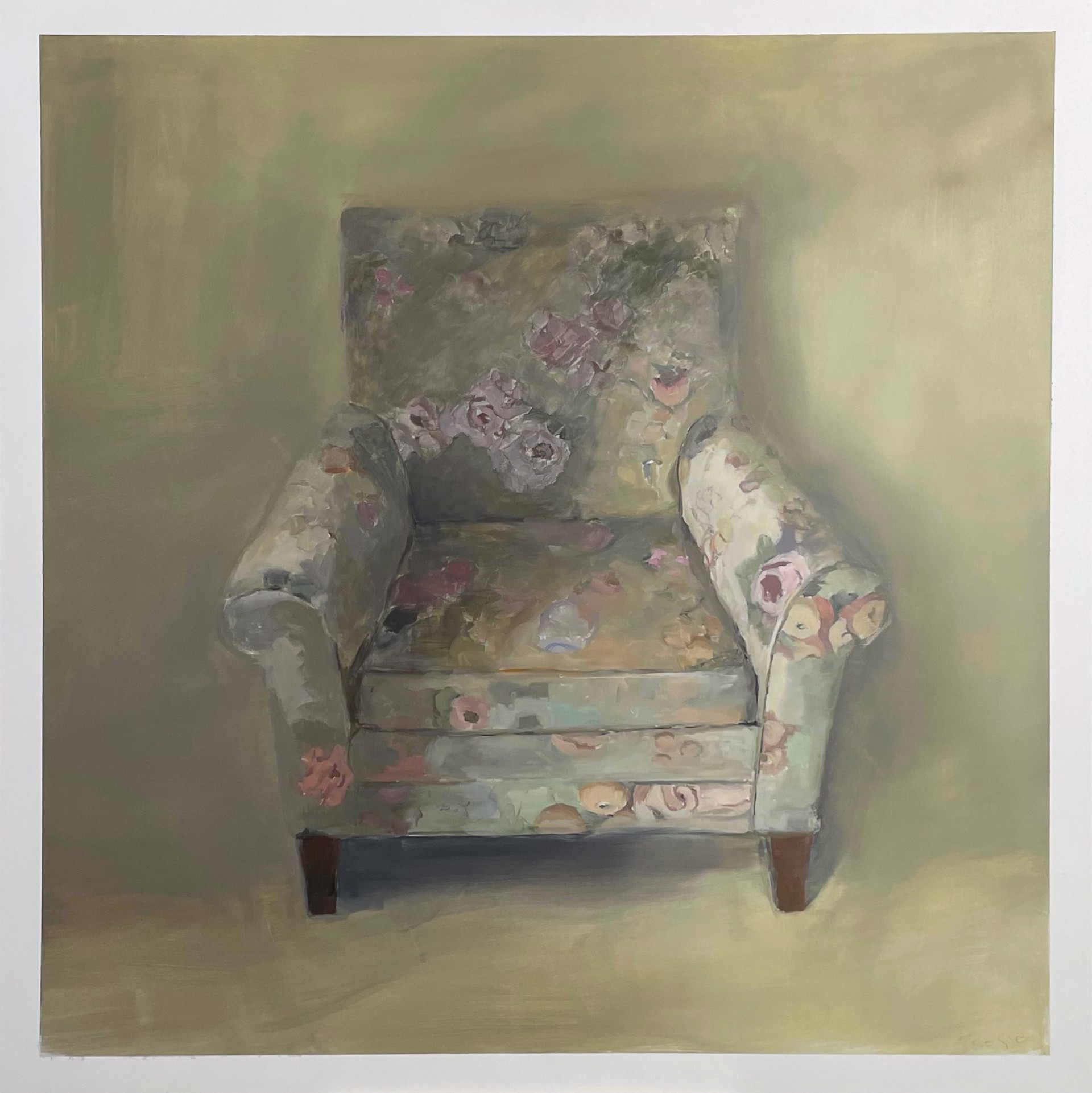 A Chair Sitting Empty by Stephen Coyle
