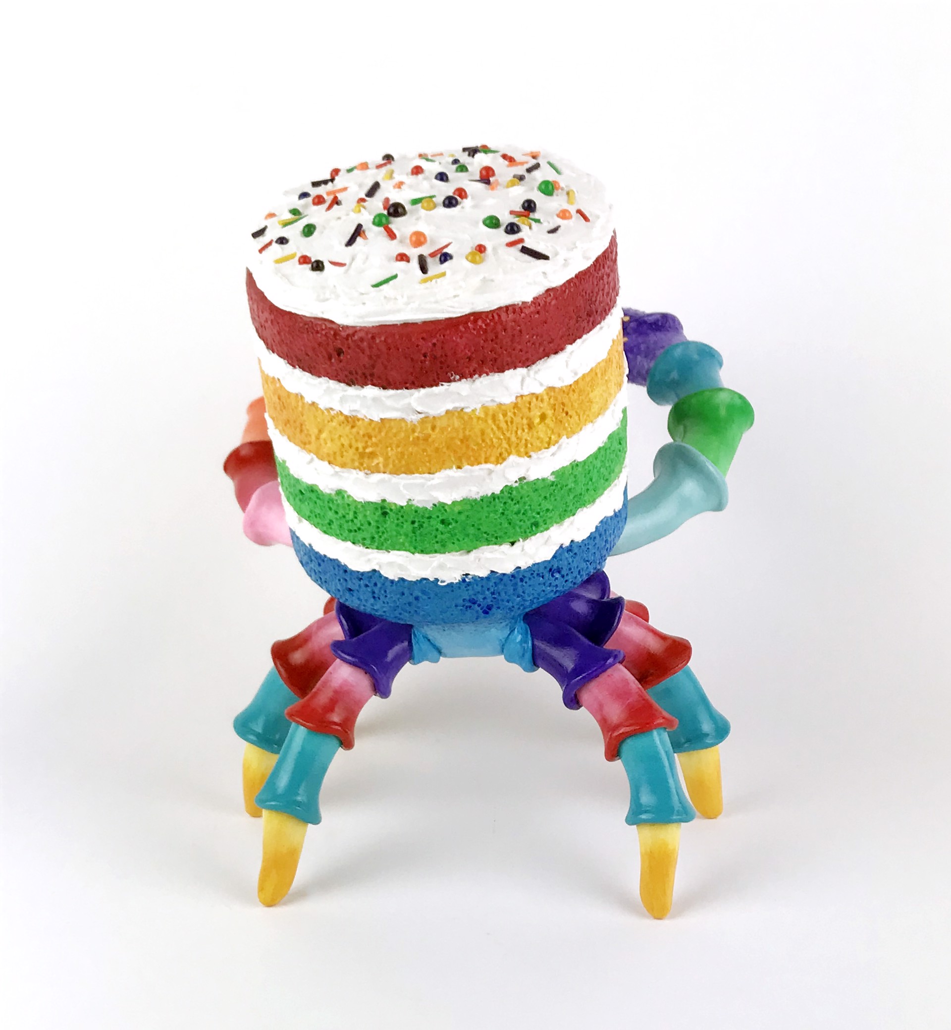 Lil' Rainbow Crabcake by Corina St. Martin