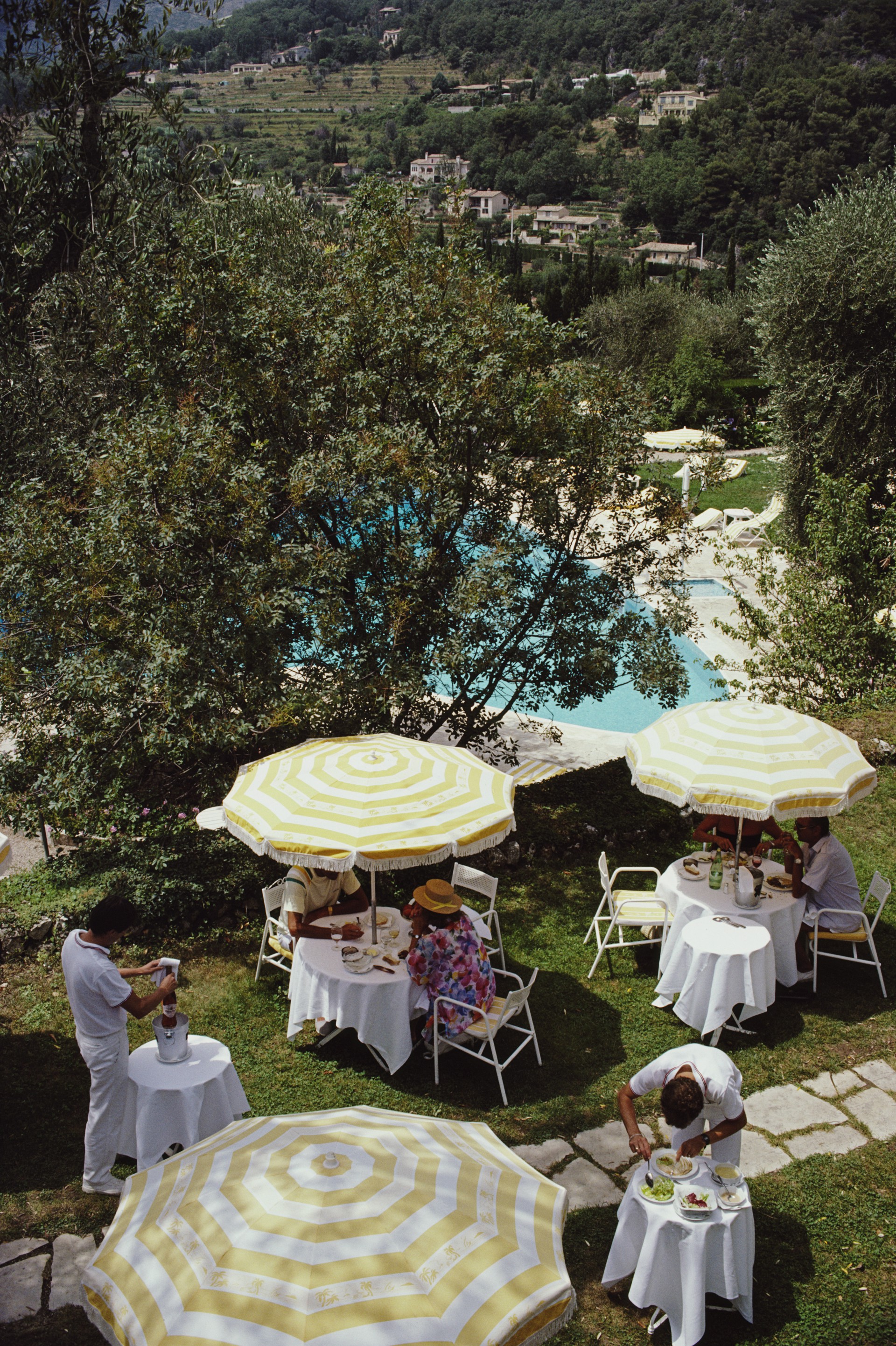 Chateau Saint-Martin by Slim Aarons