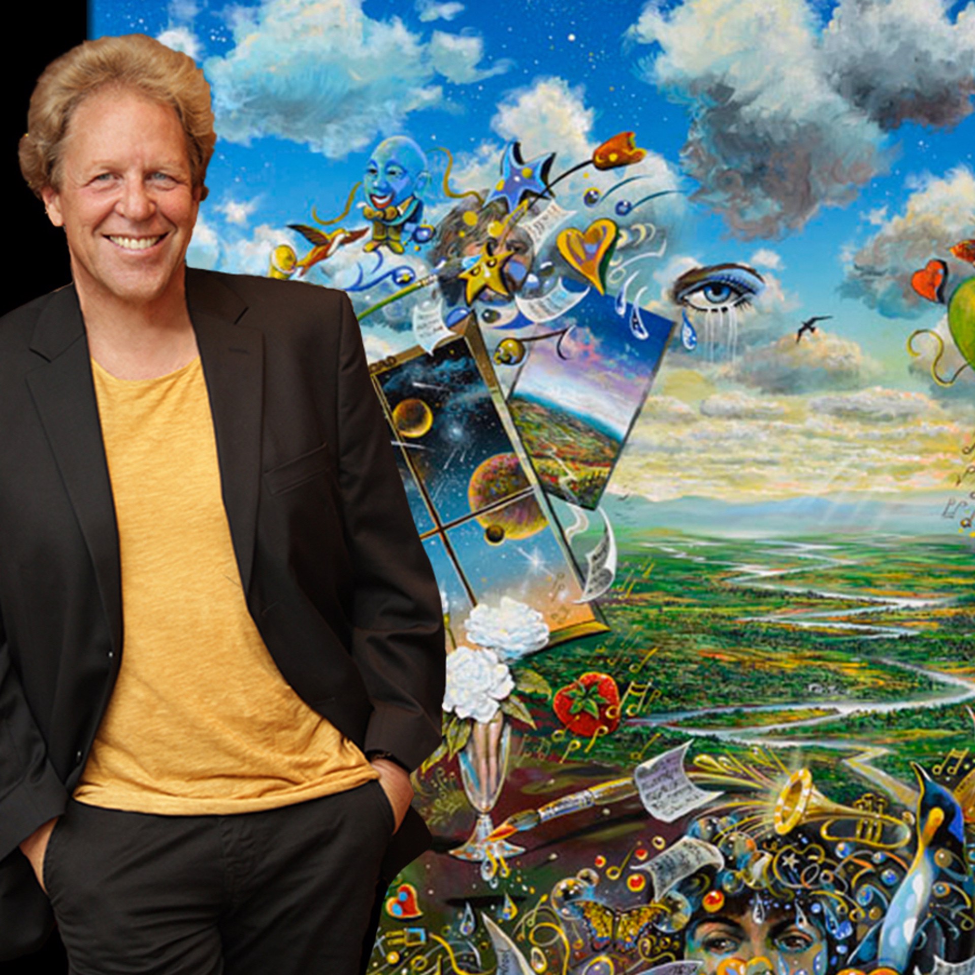 BEATLES TRIBUTE ART SHOW - ROBERT LYN NELSON - WAILEA, MAUI