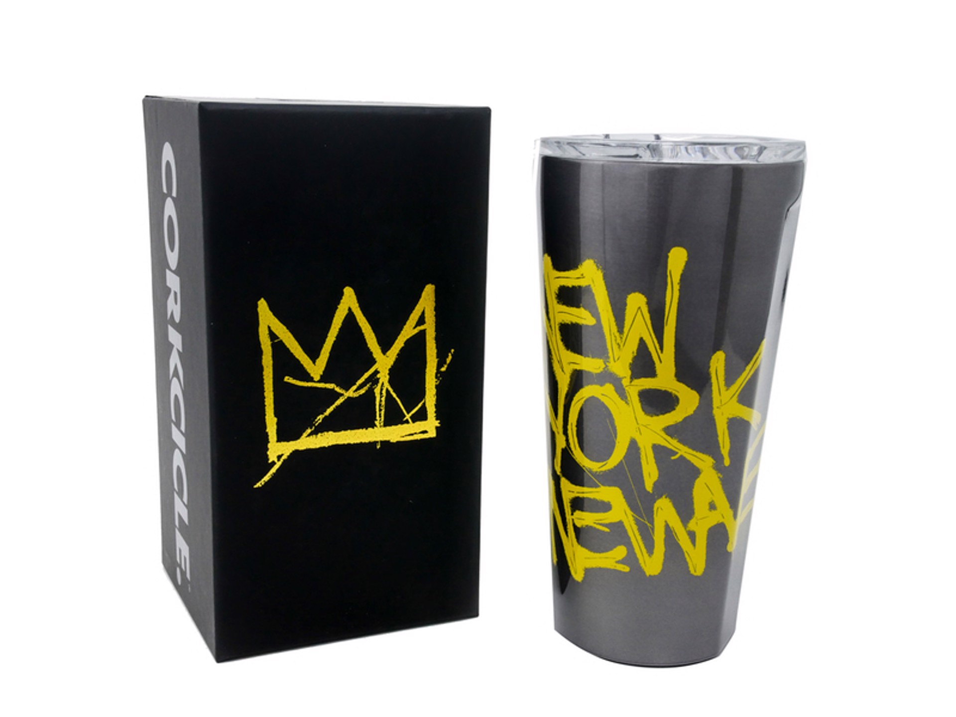 Basquiat 16oz NY New Wave Tumbler by Jean-Michel Basquiat