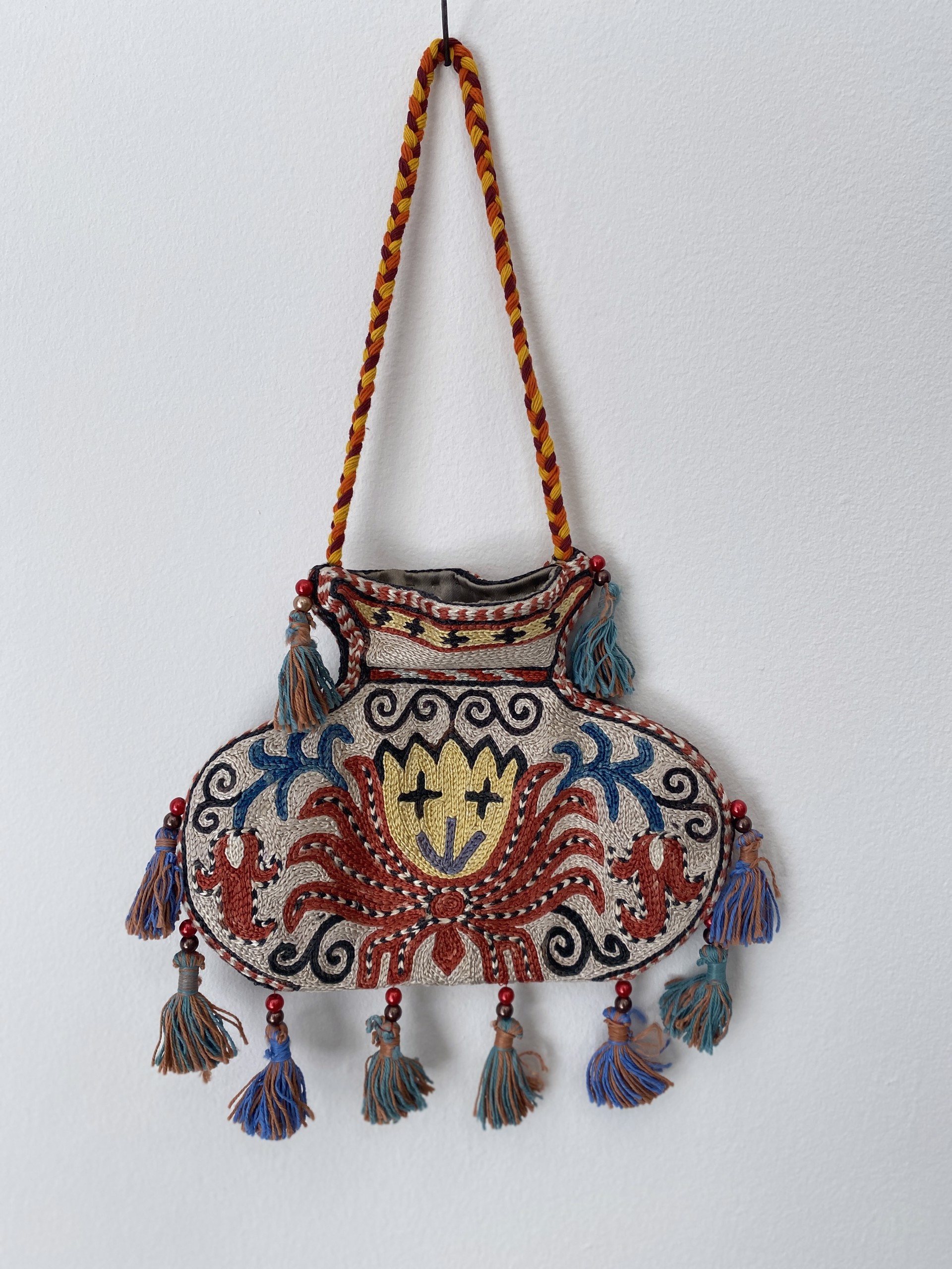Woven Treasure Bag by Sanjar Nazarov