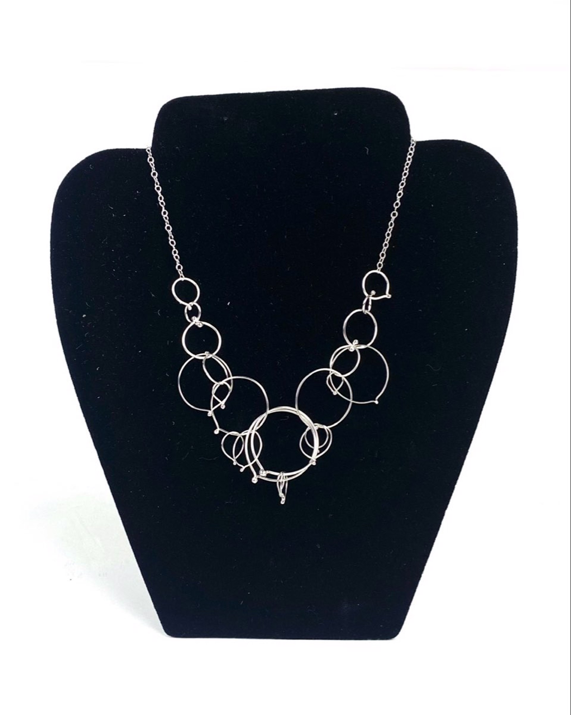 Multi-Circle Necklace by Nichole Collins