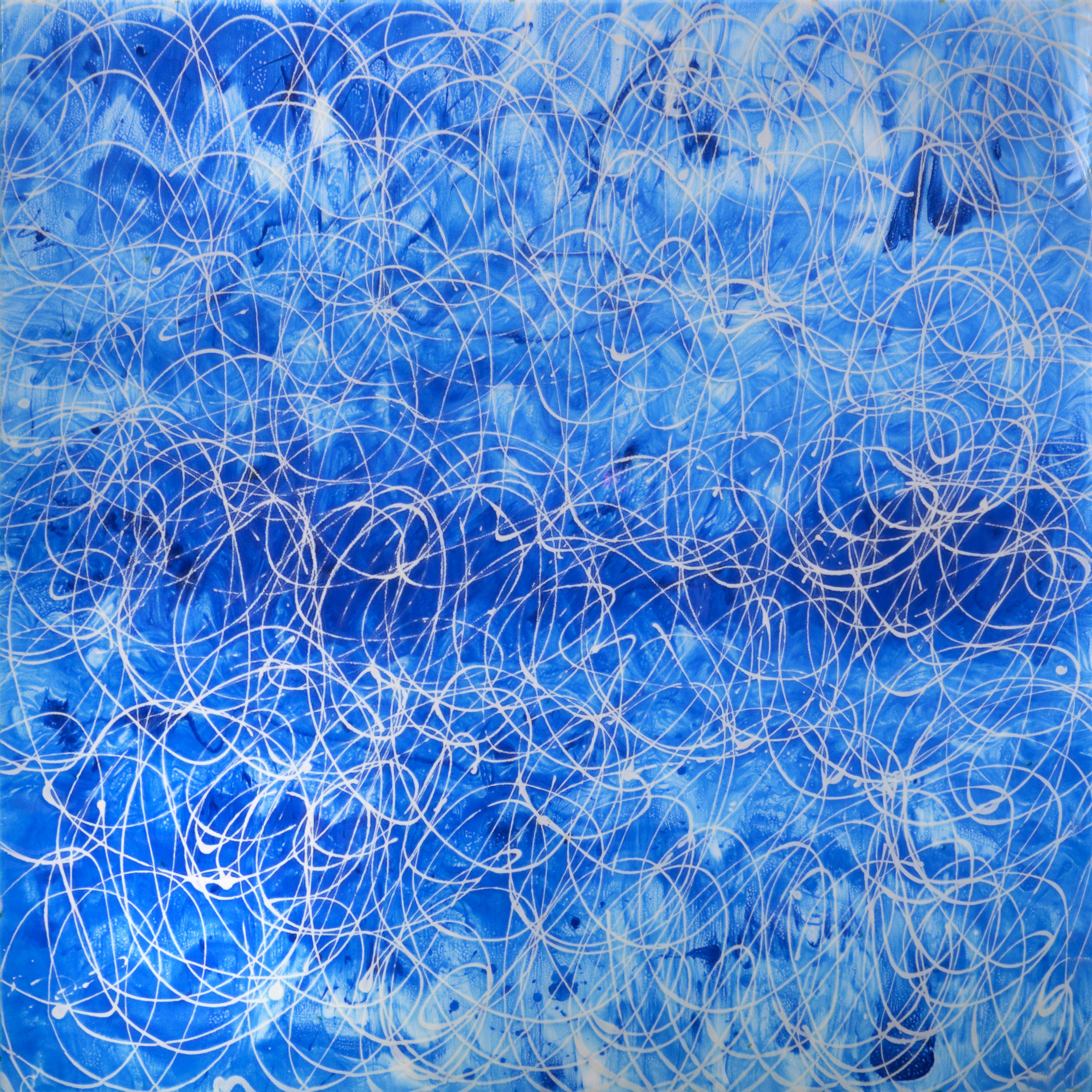 Blue Bubbles by Andrea Dasha Reich