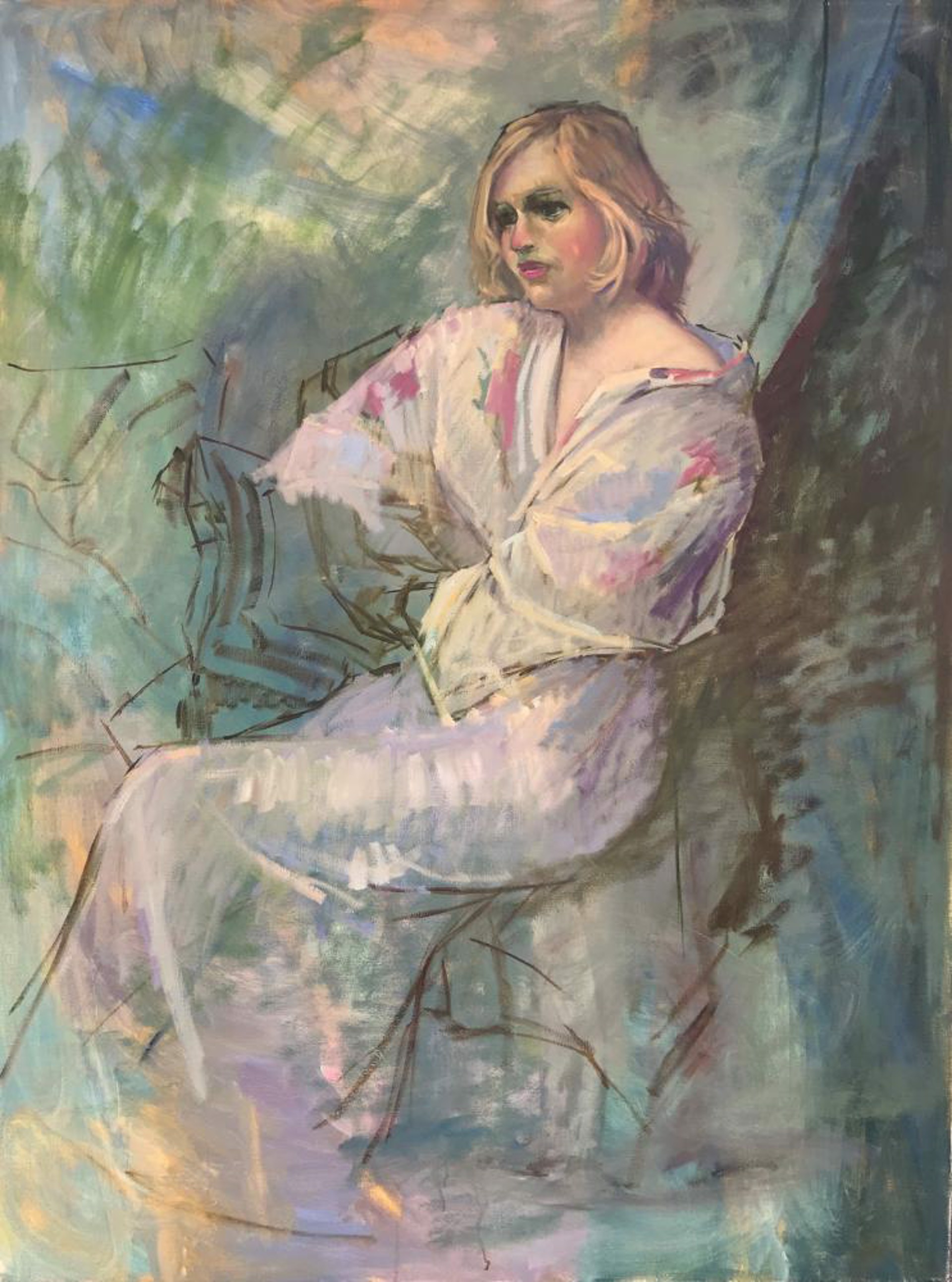 Her Morning Kimono by John Carroll Doyle