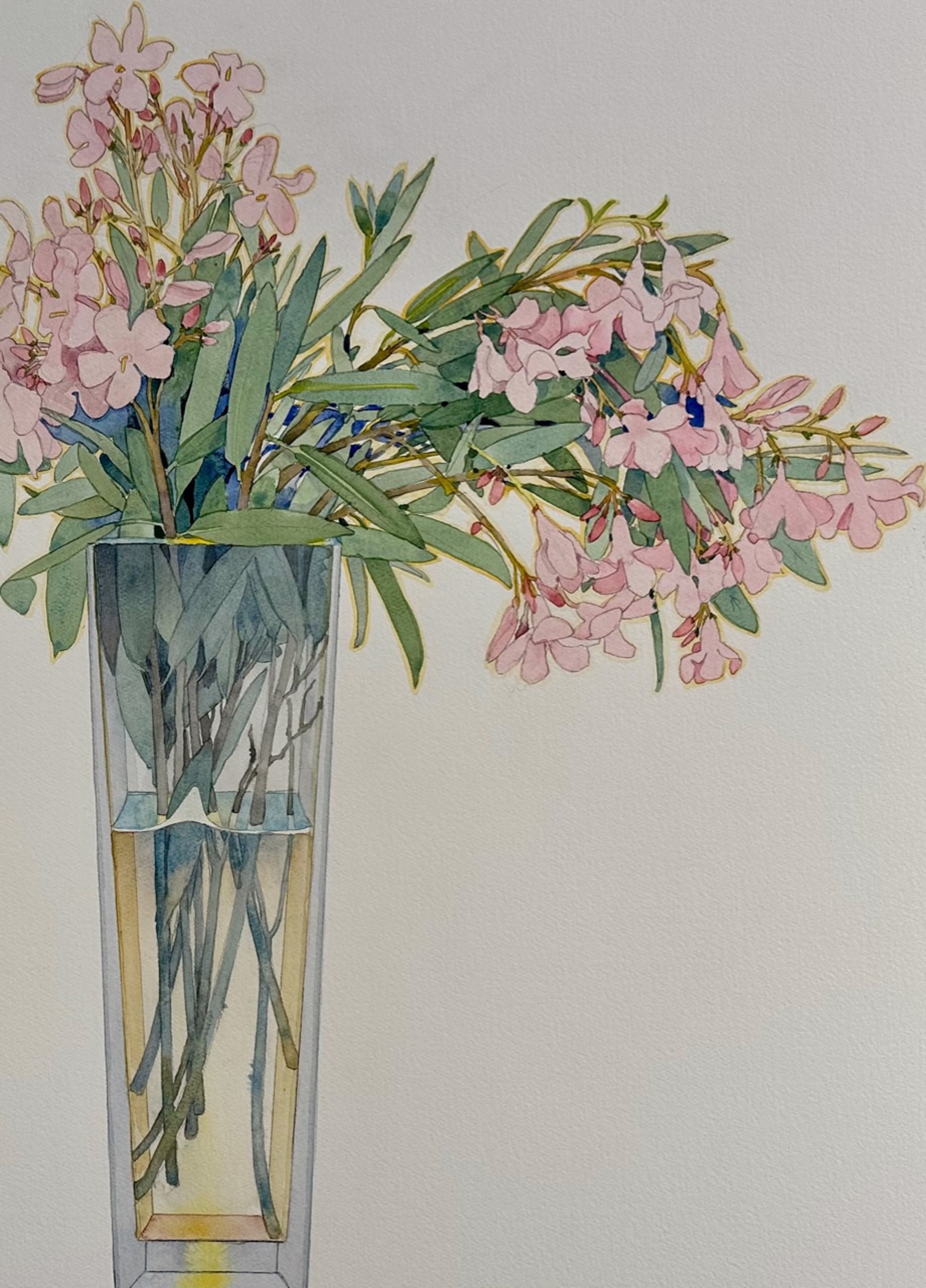 Oleander Still life by Gary Bukovnik