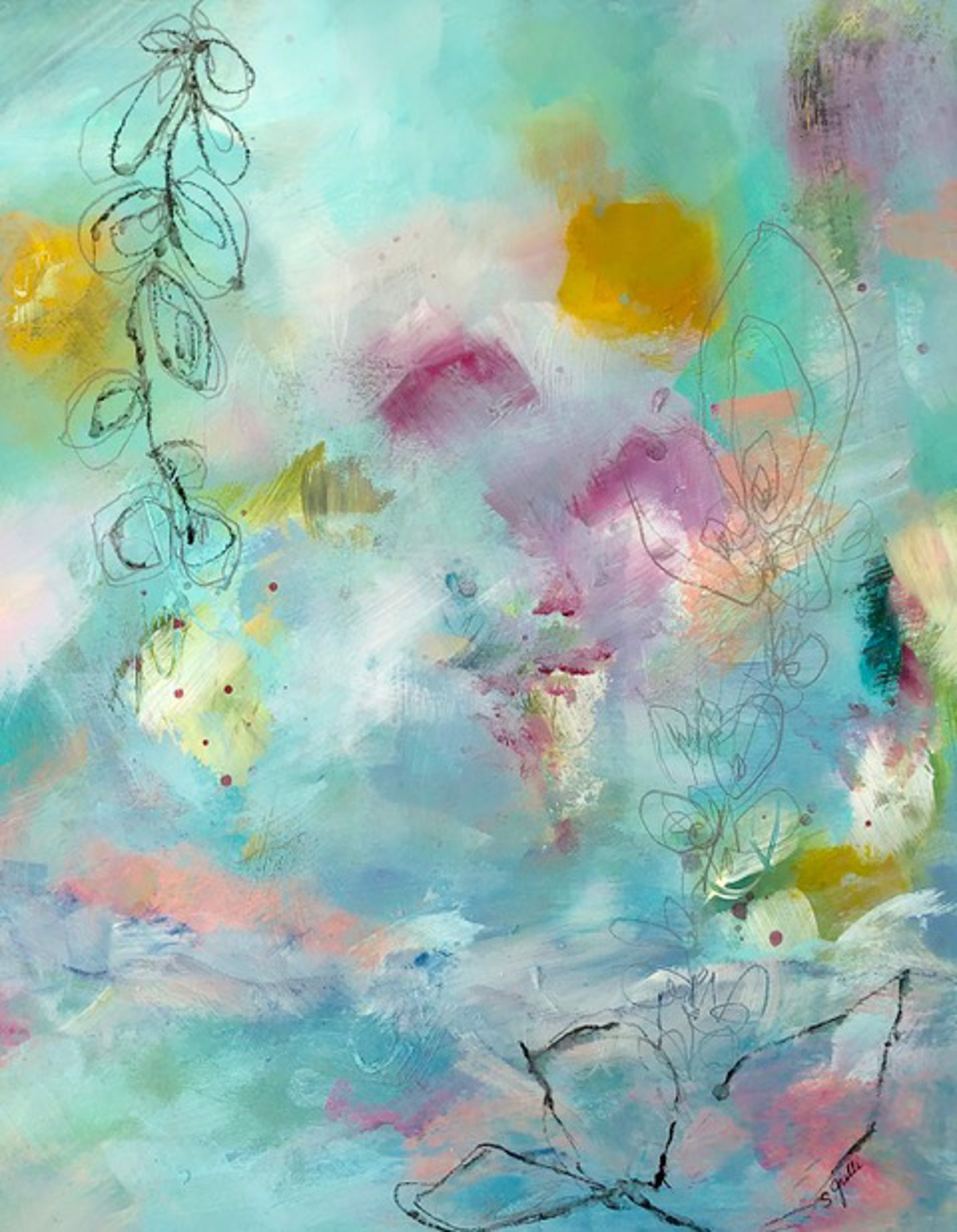 Ocean Bloom by Sue Grilli