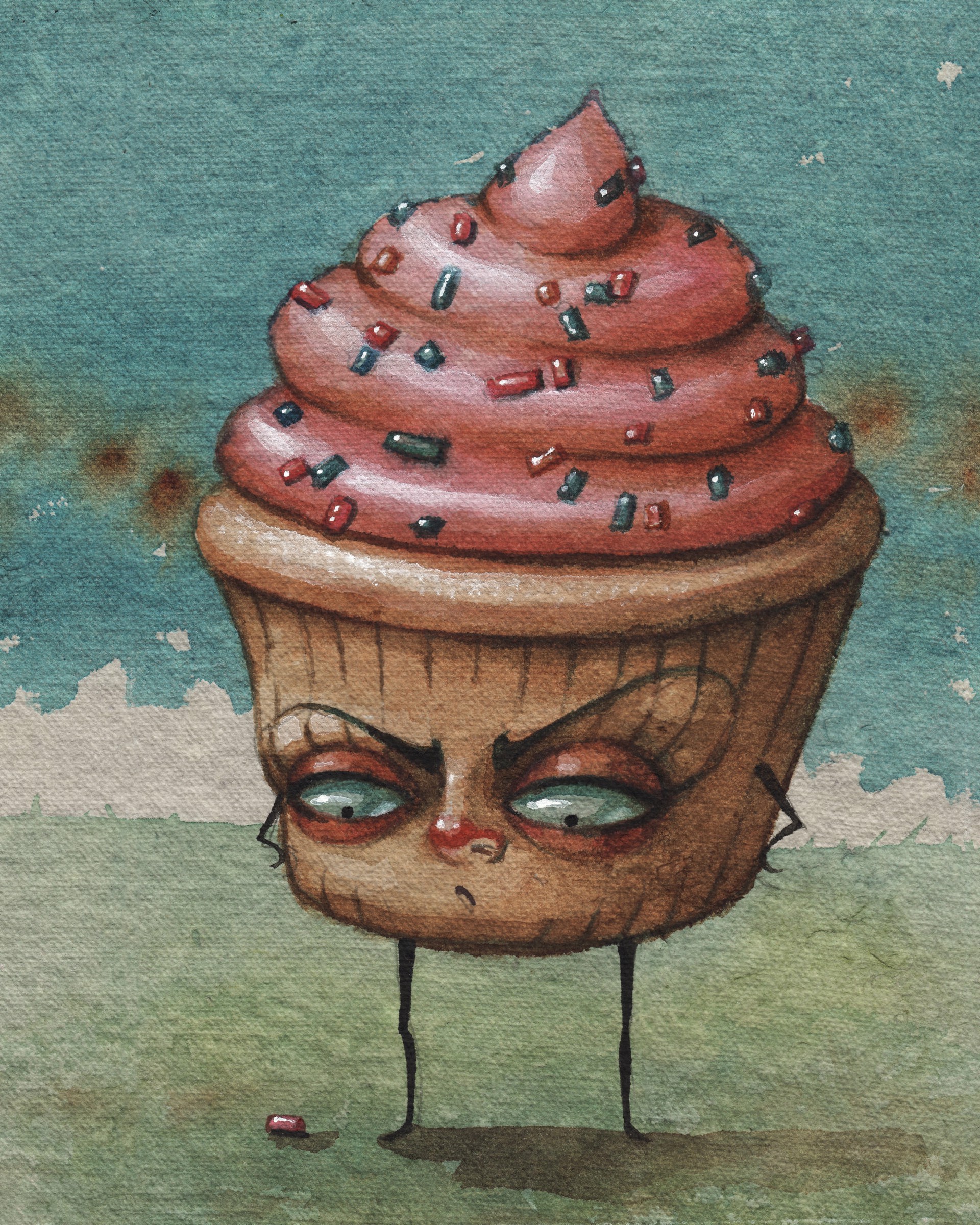 Cupcake of Fury by Liese Chavez