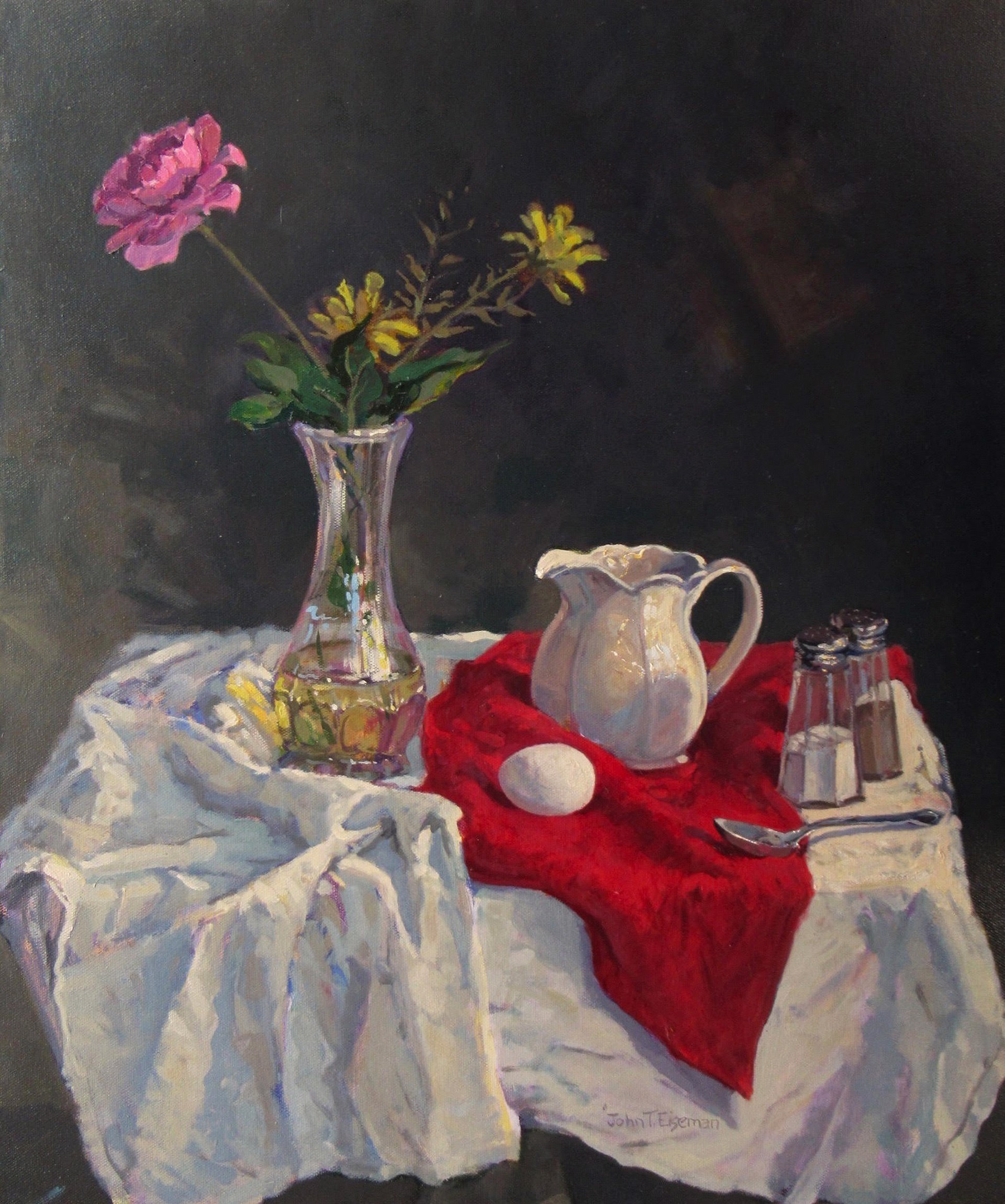 John Thomas Eiseman "Brunch" by Oil Painters of America
