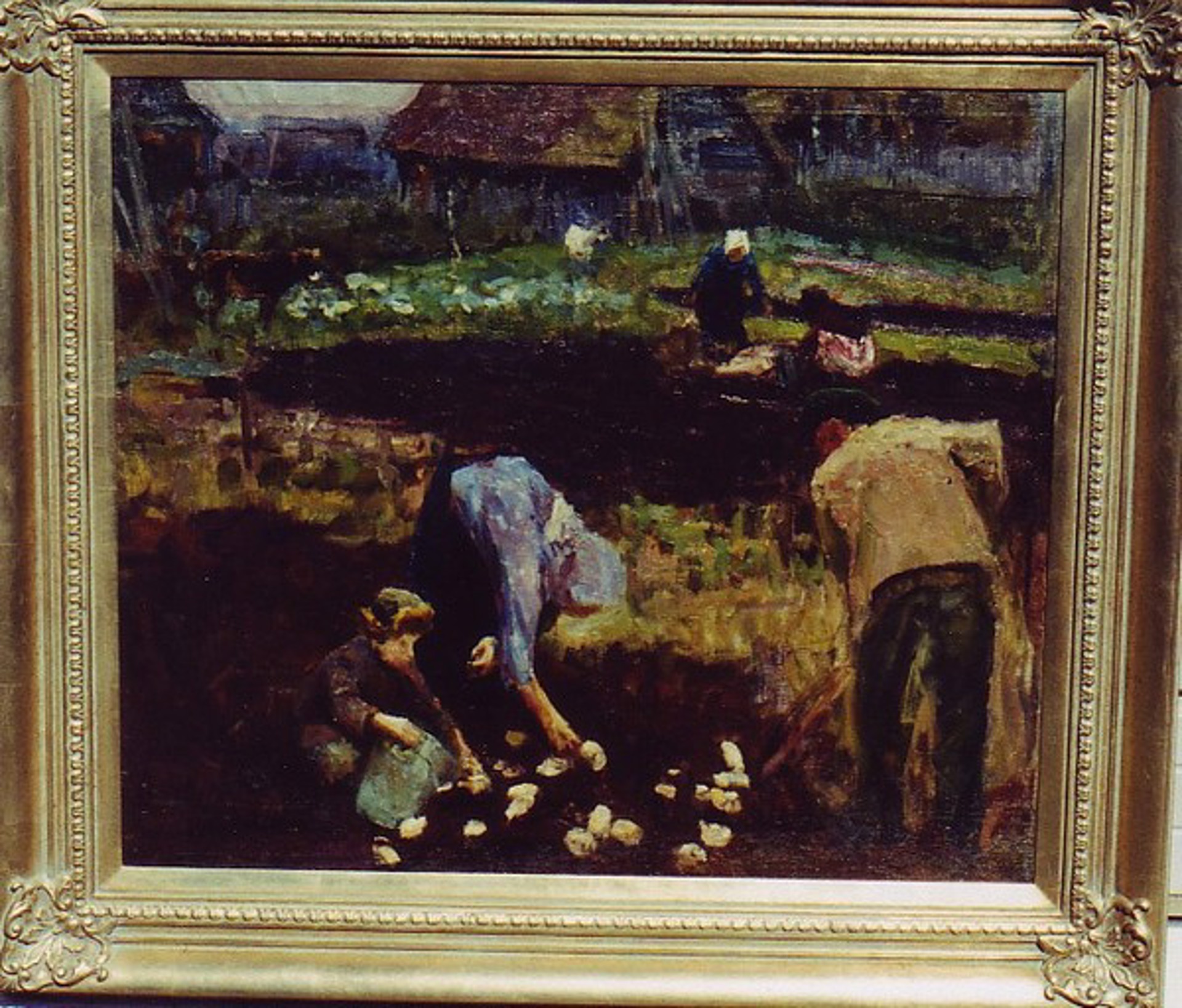 Potato Gatherers by Vladimir A. Zhukov